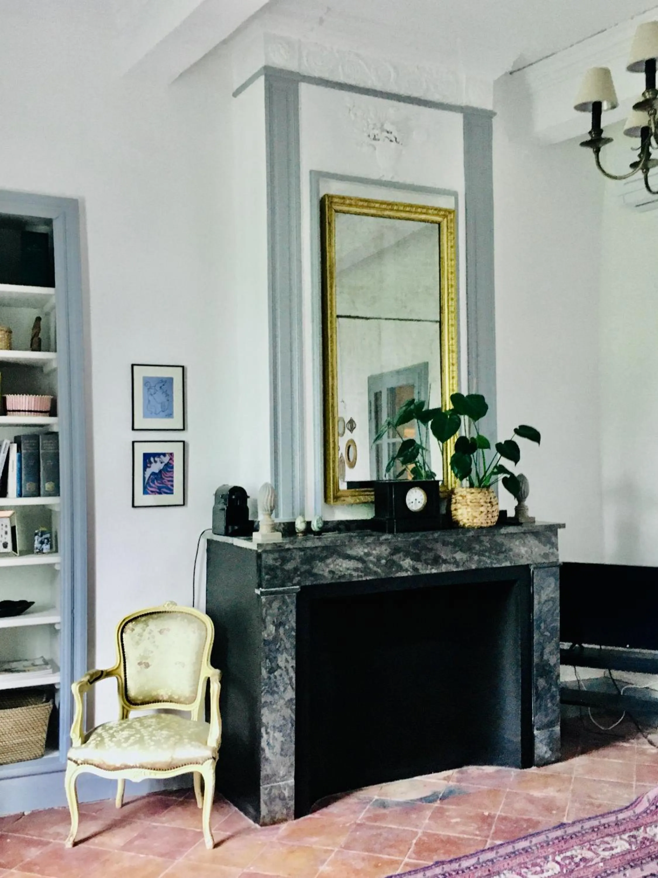 Decorative detail in Le Domaine de Villespy