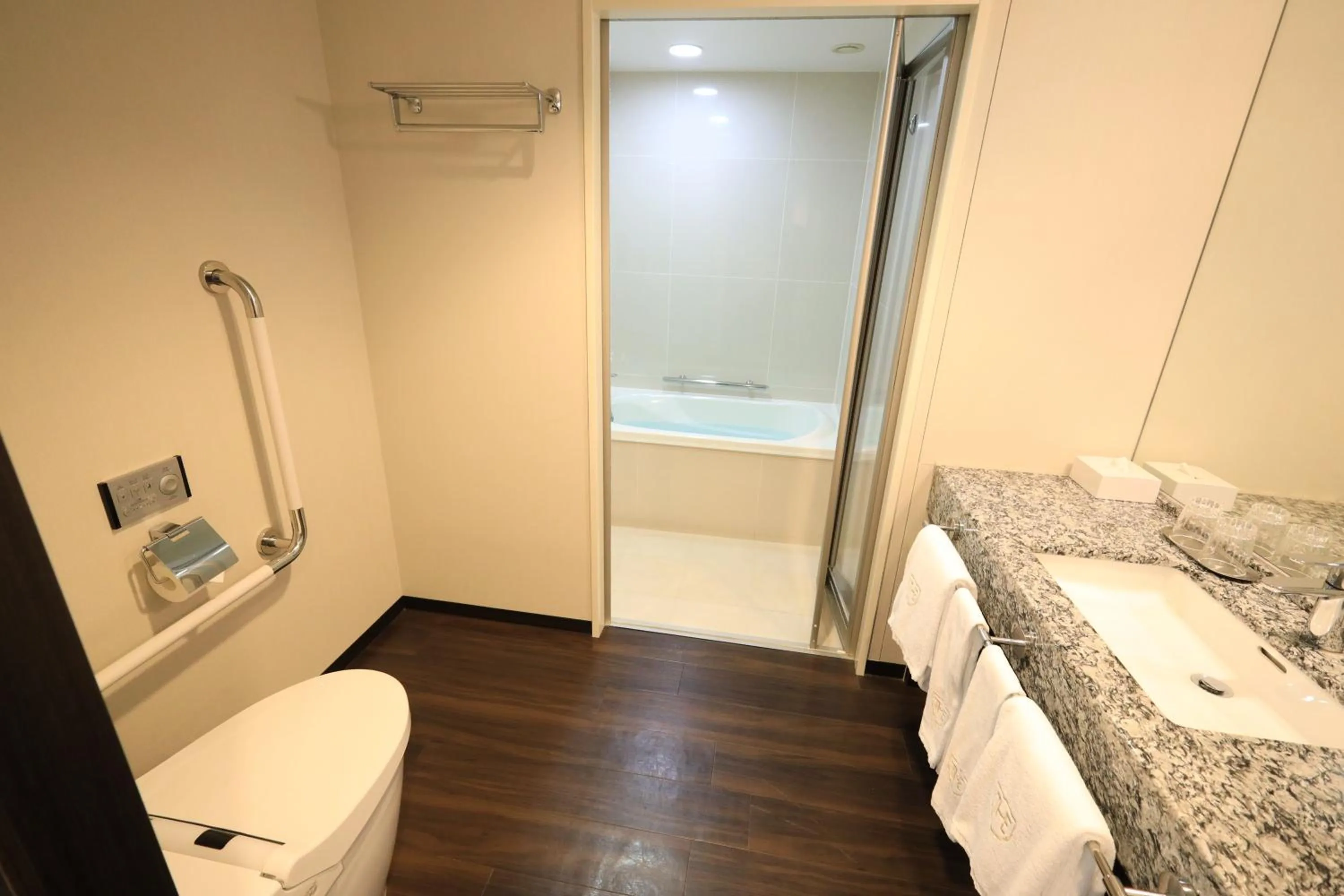 Toilet, Bed in The Royal Park Canvas Nagoya