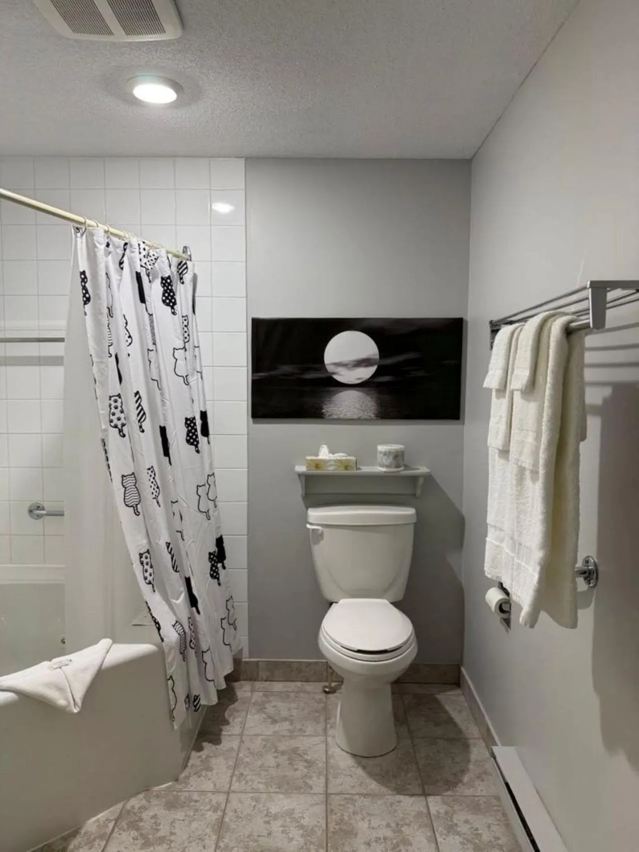 Shower in Auberge MicKy Inc