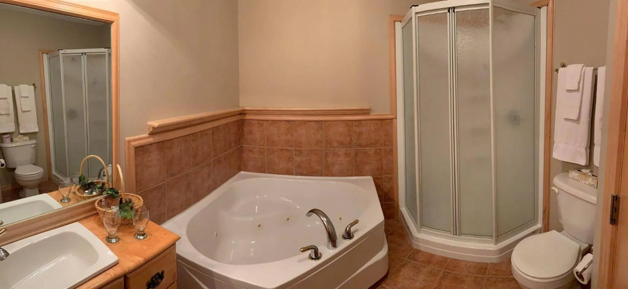 Shower in Auberge MicKy Inc