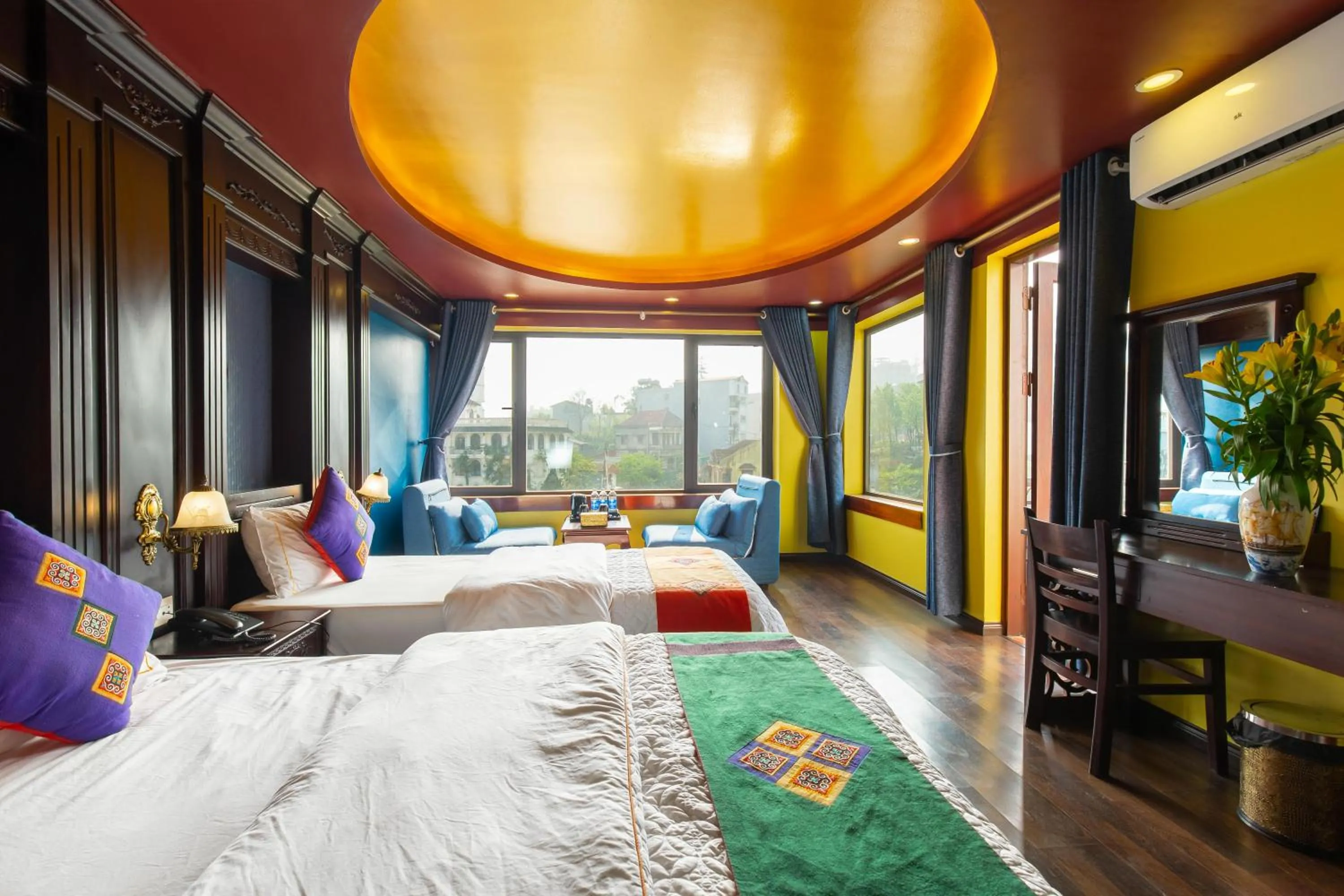 Bedroom, Bed in Sapa House Hotel Halal Certified