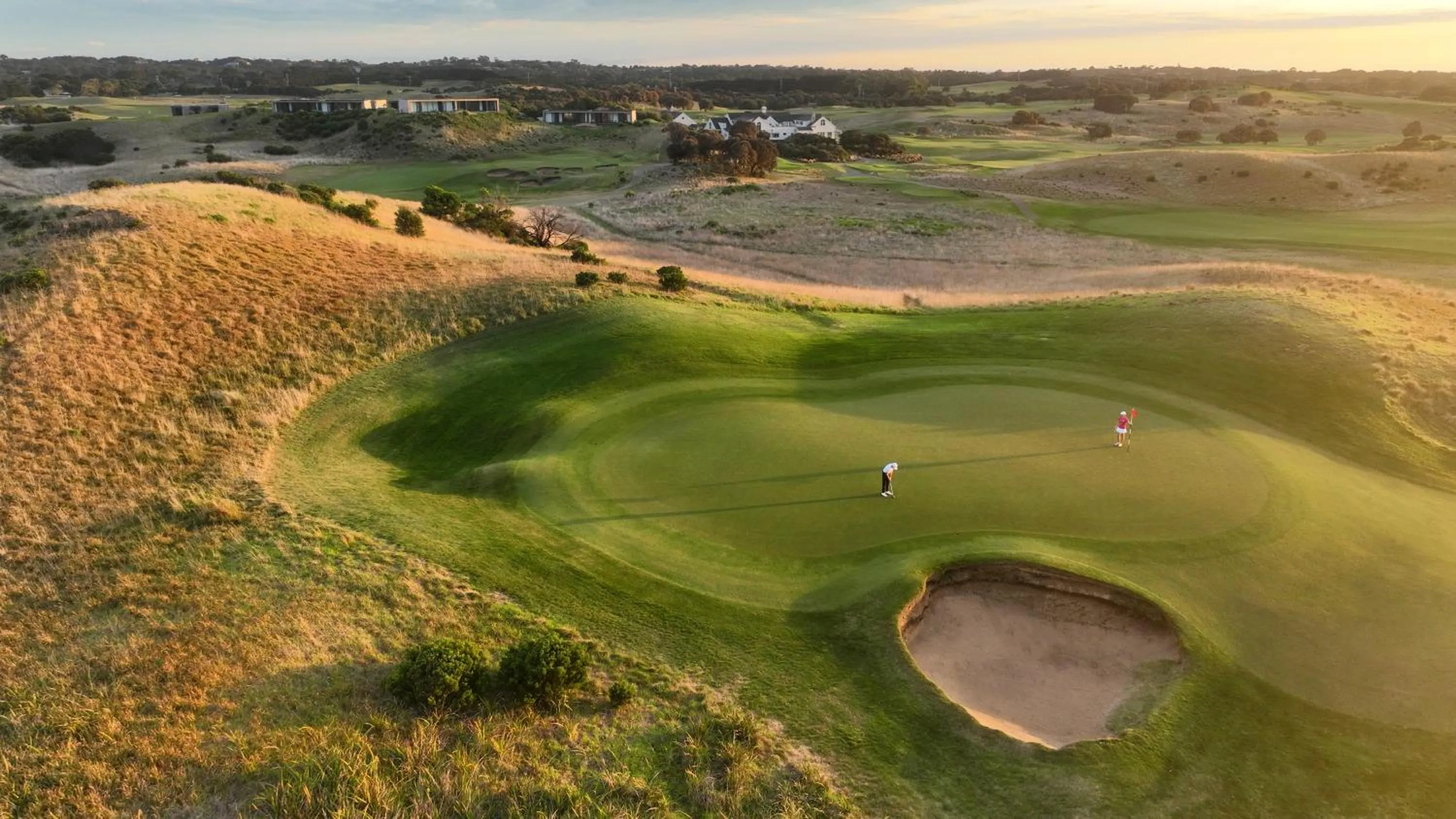Golfcourse in Links Lodge at The Dunes