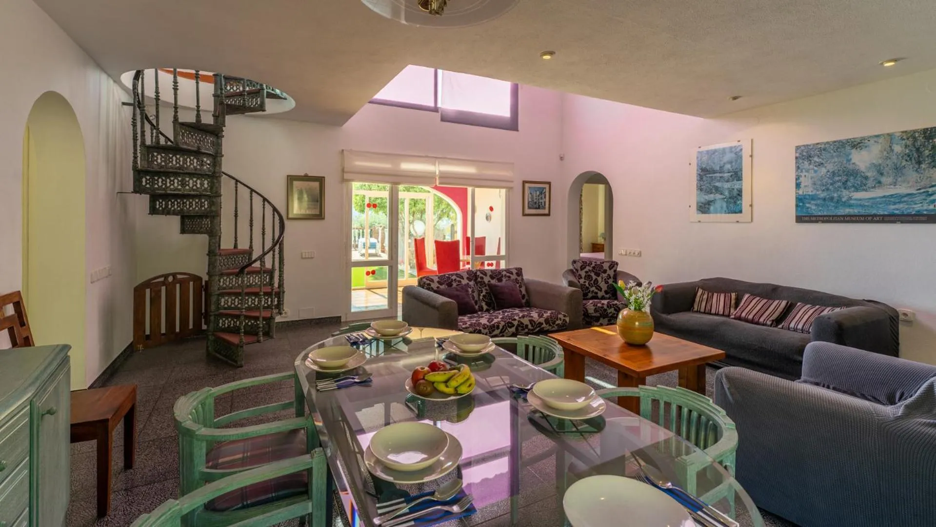 Dining area in Villa Buhardilla by Casitas Select