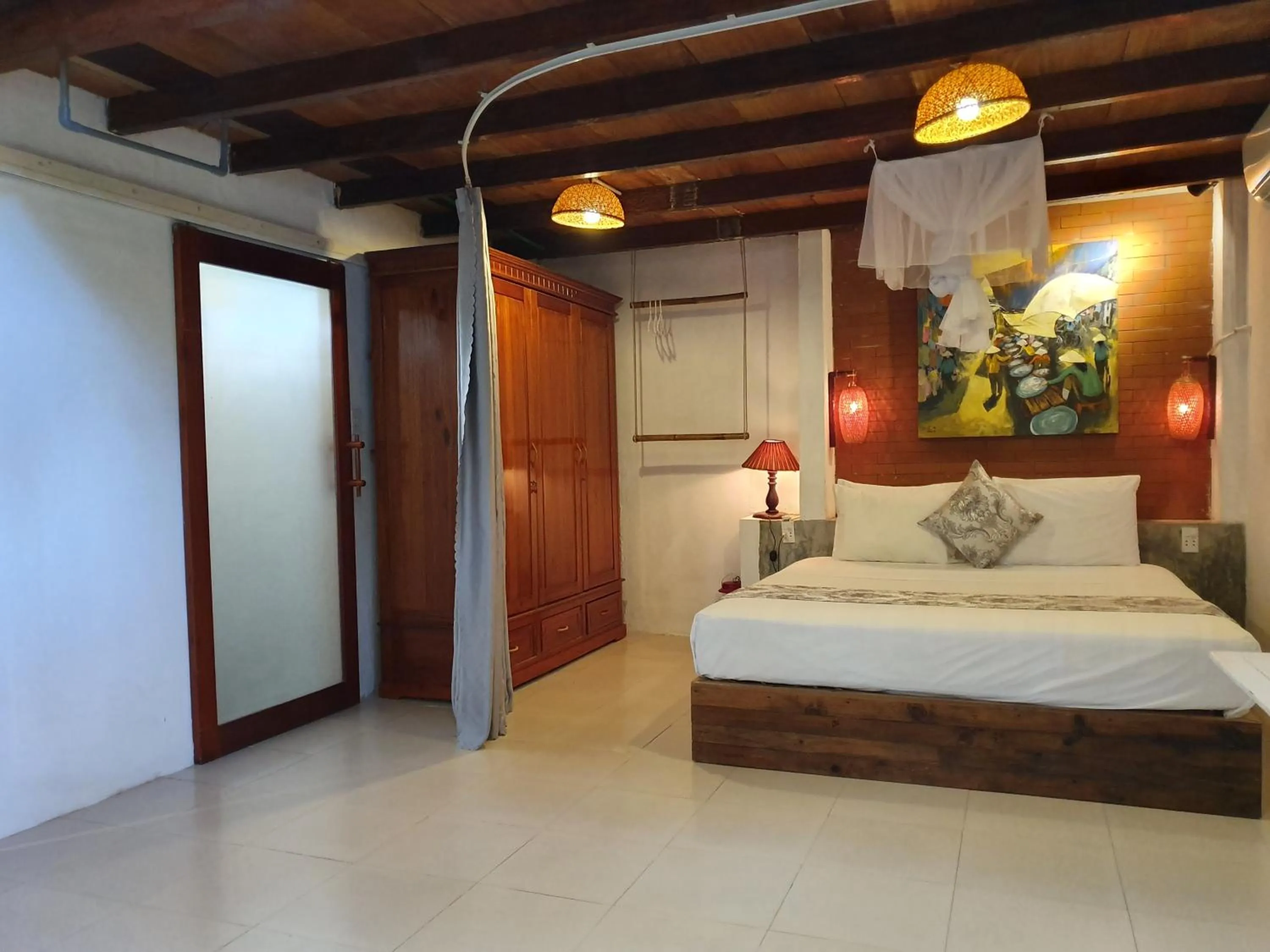 Bedroom, Bed in An Bang Hideaway