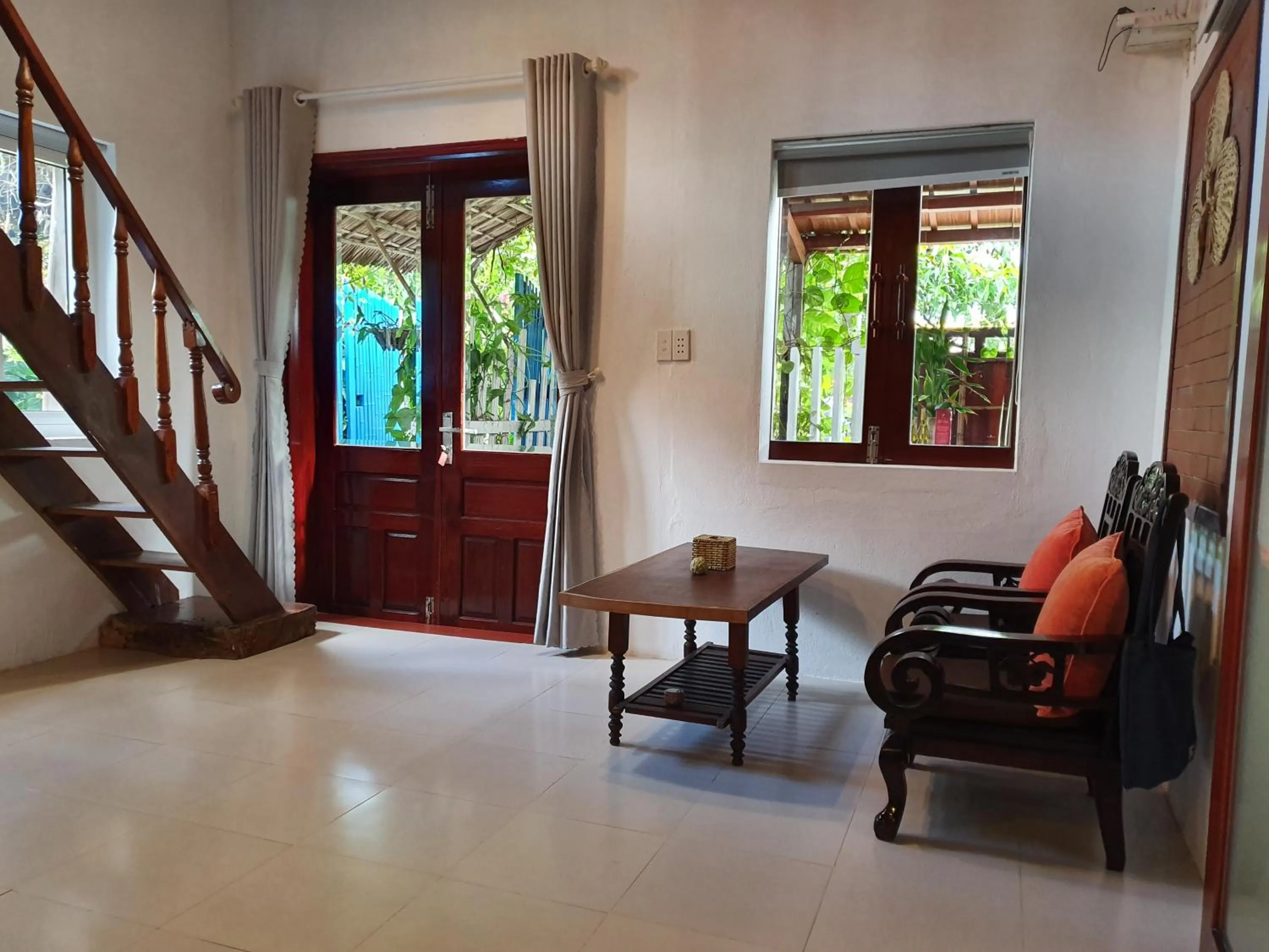 Living room in An Bang Hideaway