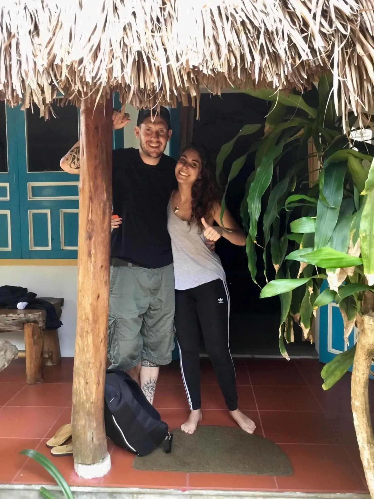 group of guests in An Bang Hideaway