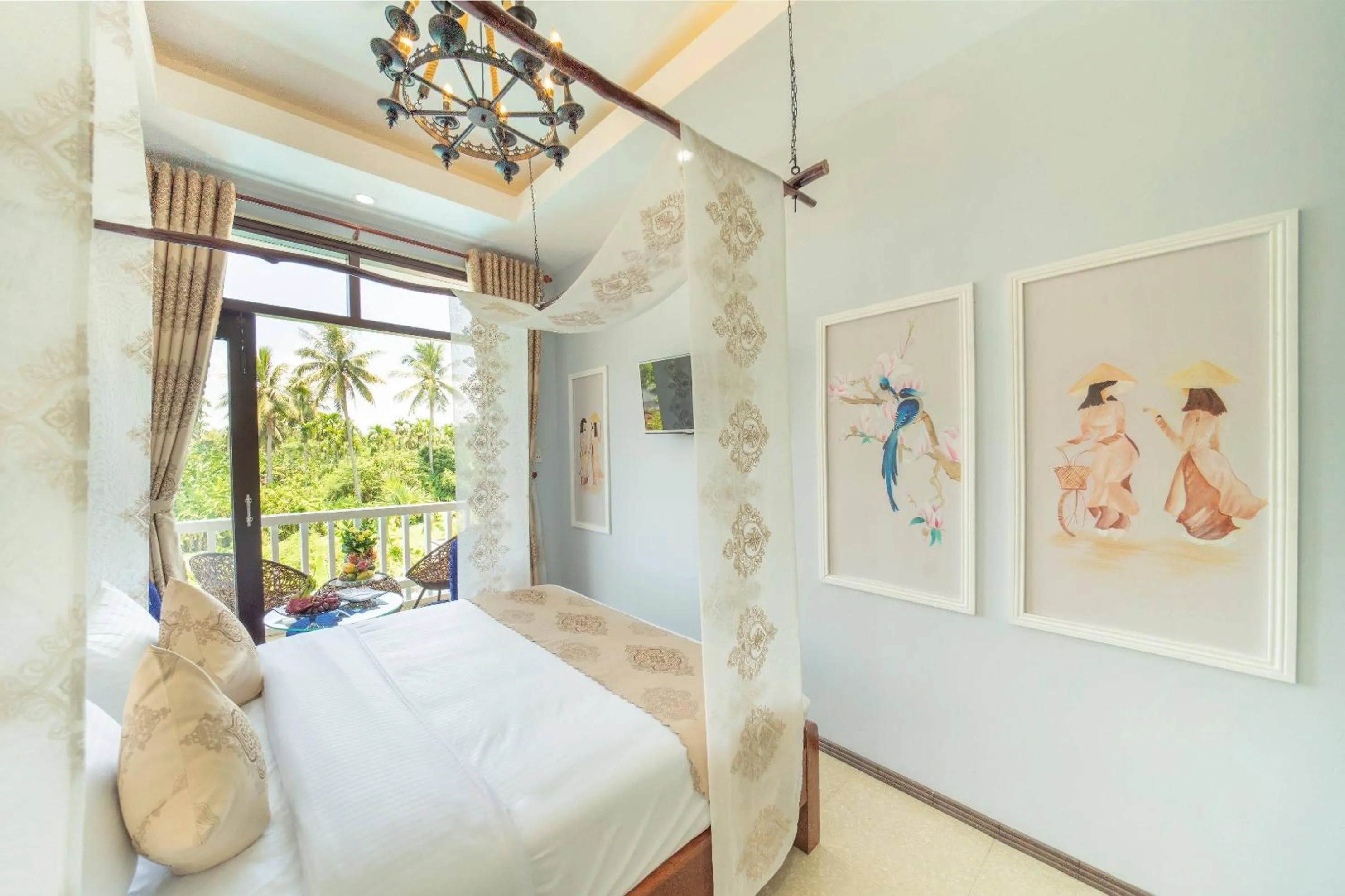 Bed in VIP Garden Villa and Pool Hội an ,