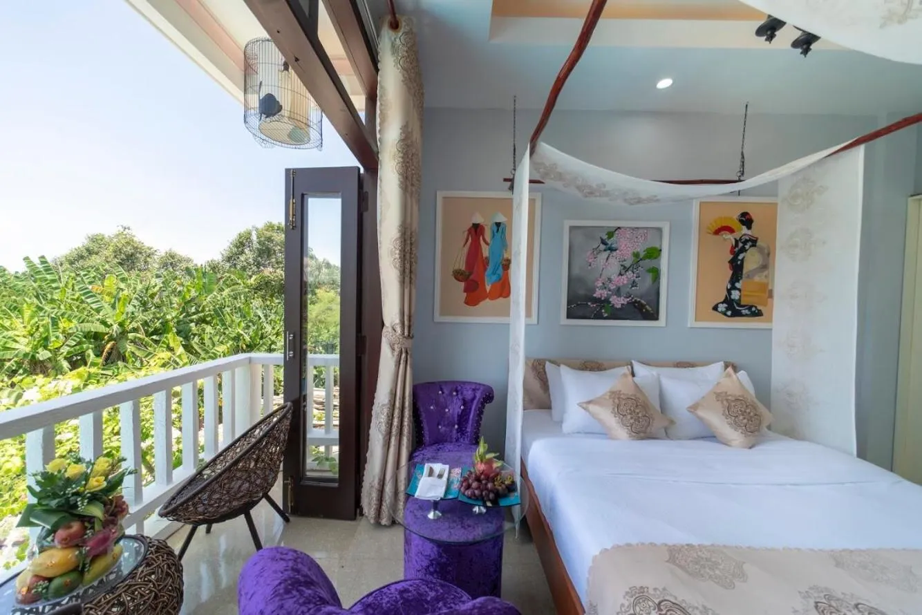 Bed in VIP Garden Villa and Pool Hội an ,