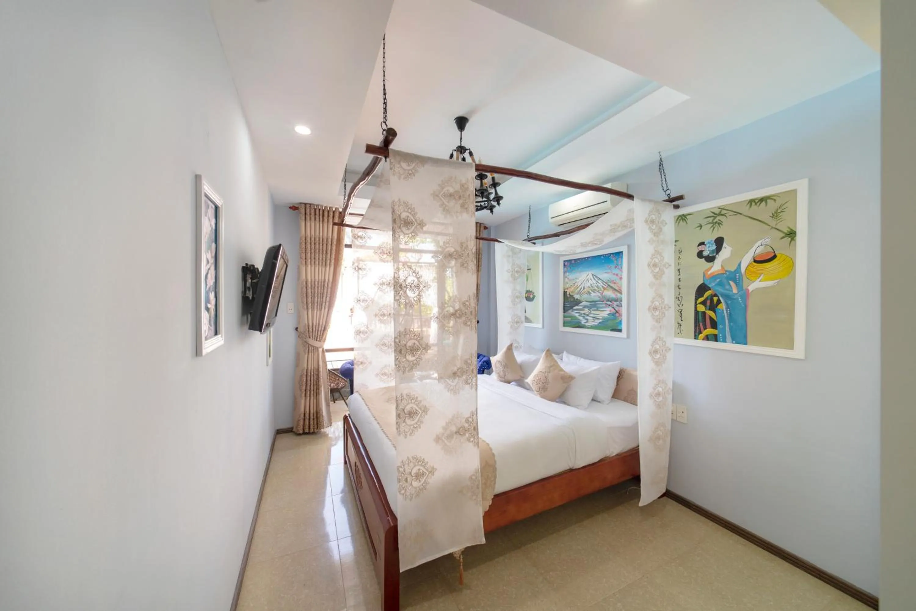 Bed in VIP Garden Villa and Pool Hội an ,