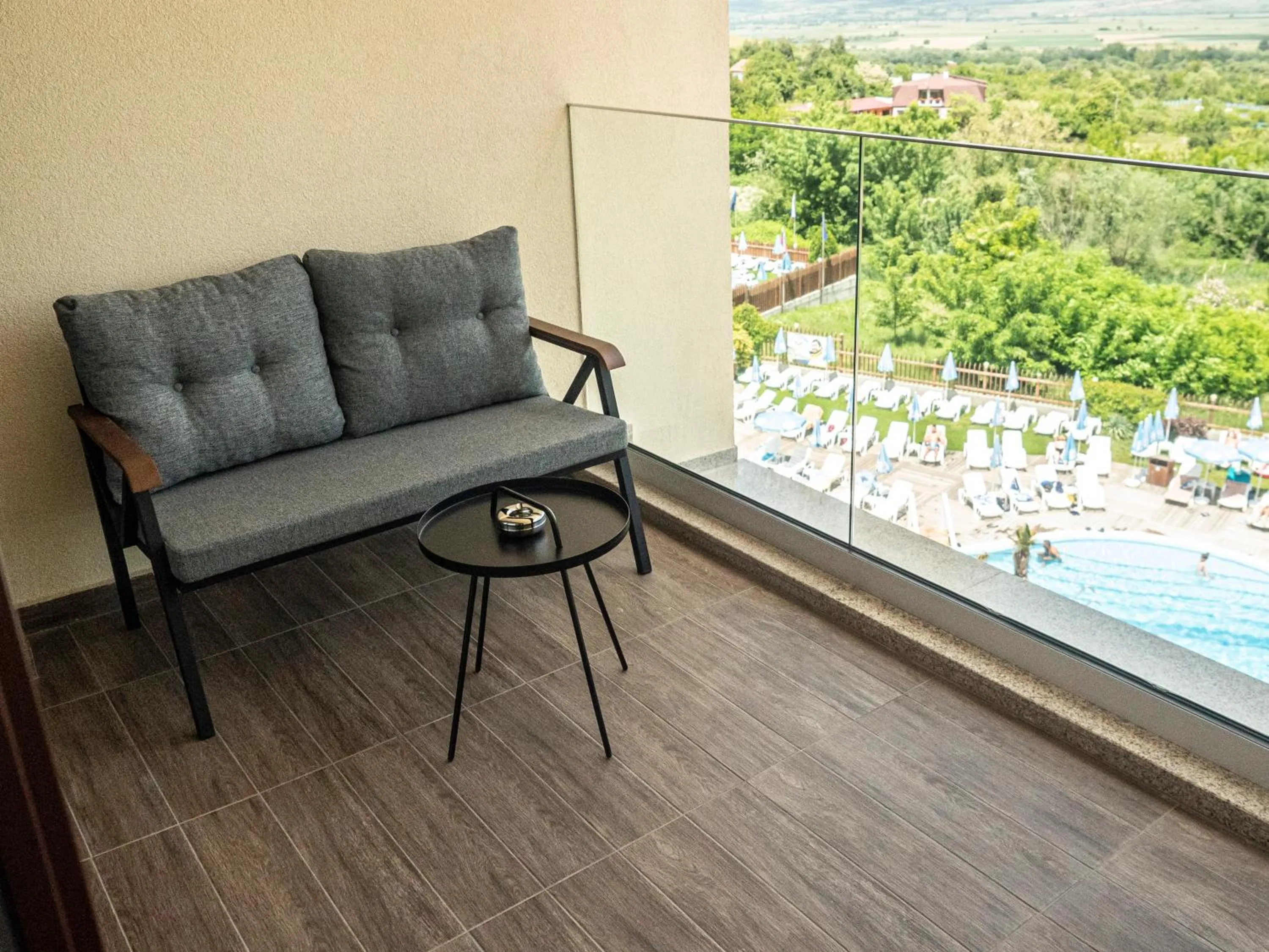 Balcony/Terrace in The Five Elements Hotel and SPA