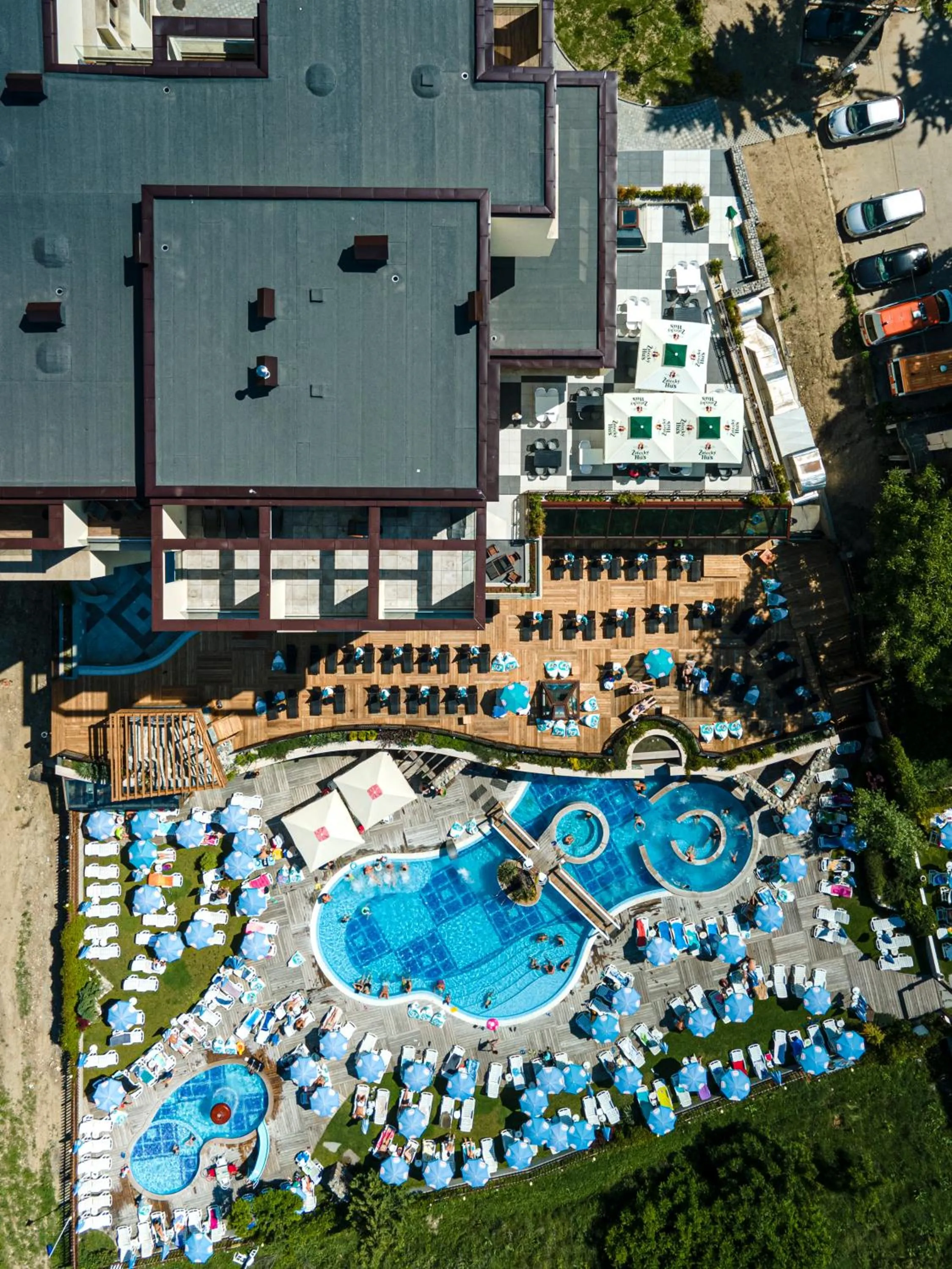 Bird's eye view in The Five Elements Hotel and SPA