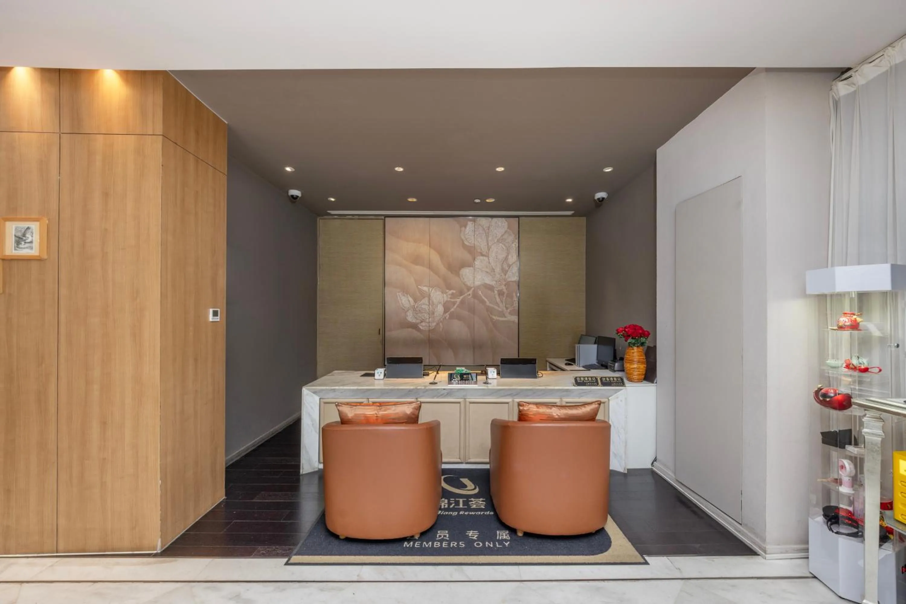 Lobby or reception in Metropolo Dahua Hotel Shanghai