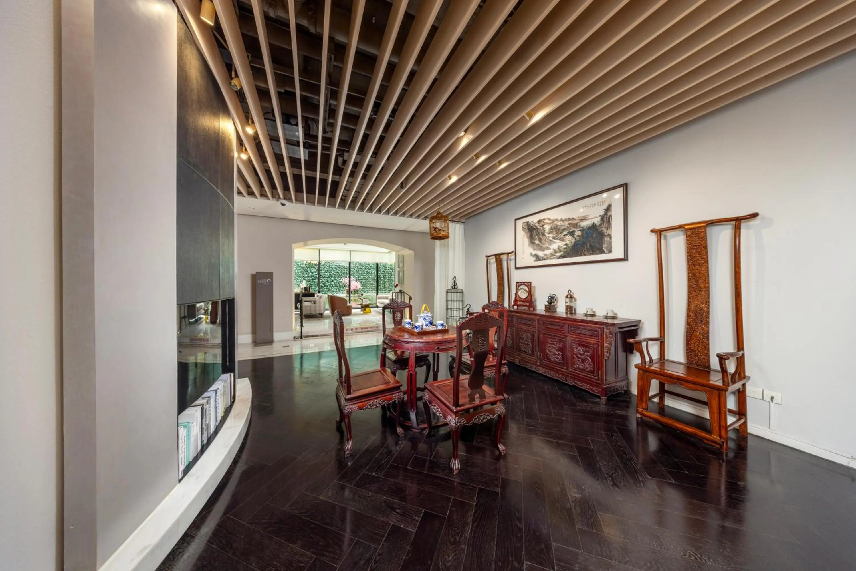 Seating area in Metropolo Dahua Hotel Shanghai