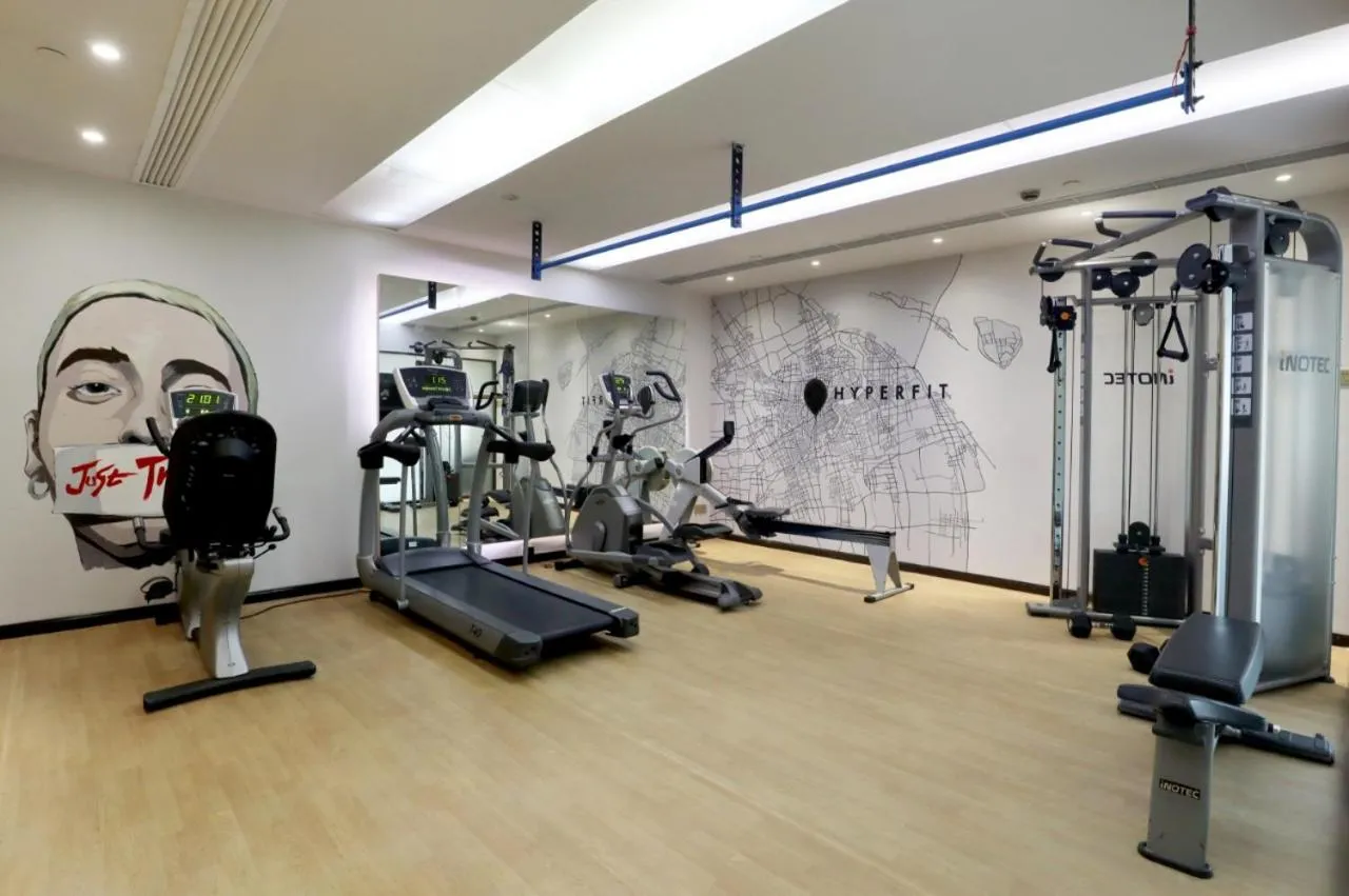 Fitness centre/facilities in Metropolo Dahua Hotel Shanghai