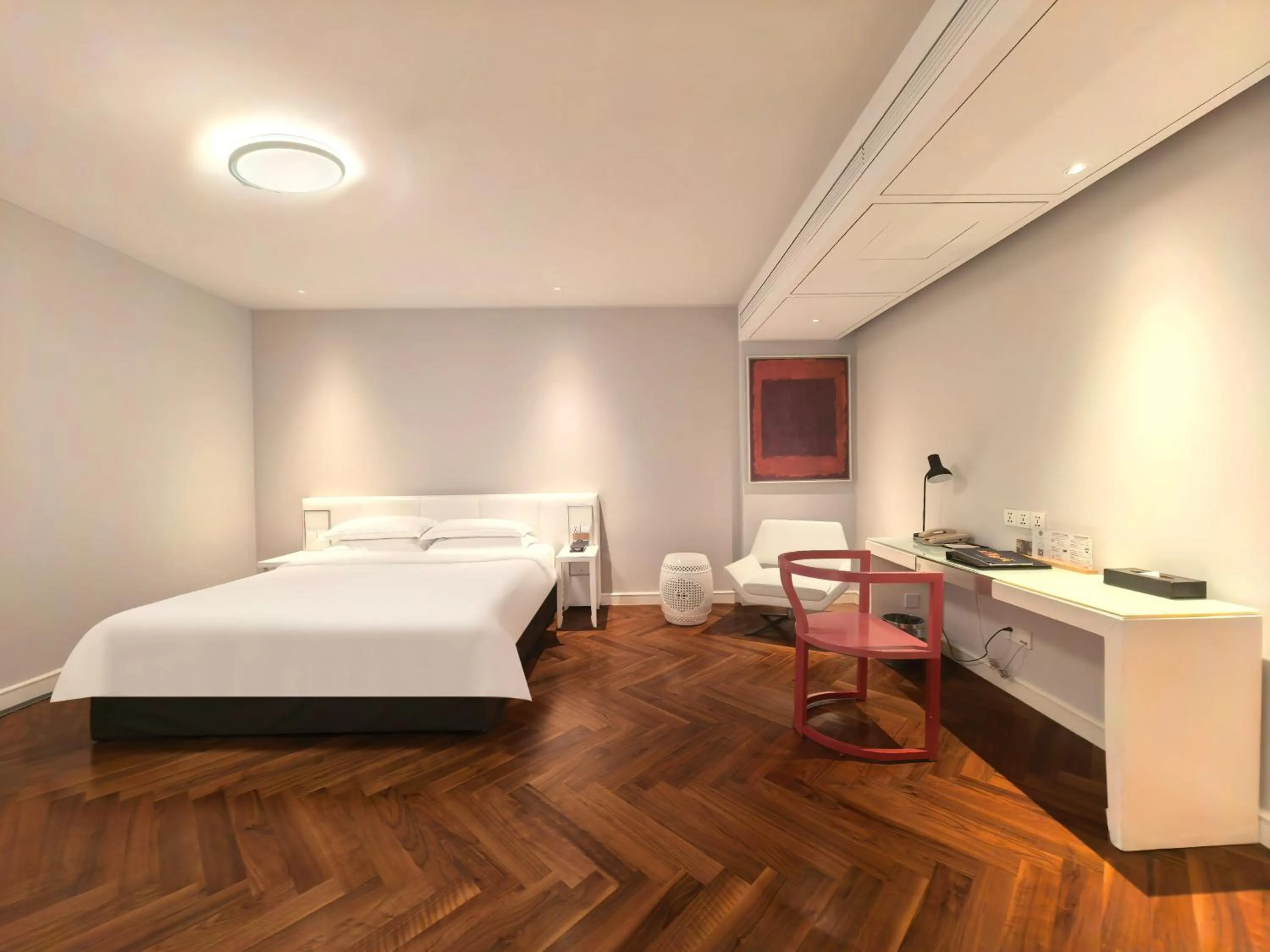 Photo of the whole room, Bed in Metropolo Dahua Hotel Shanghai