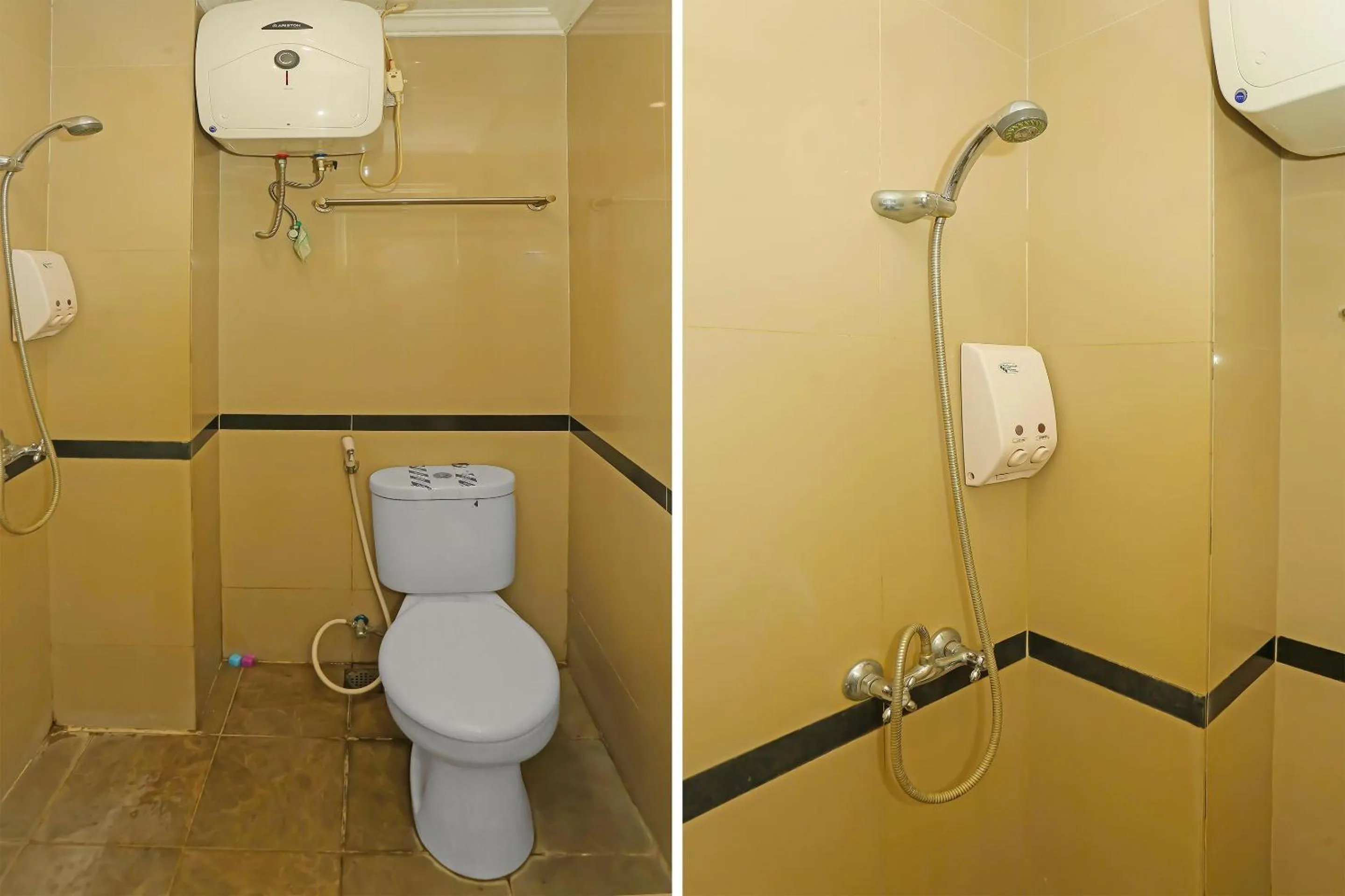 Bathroom in Collection O 92130 Hotel Fiducia Kaji