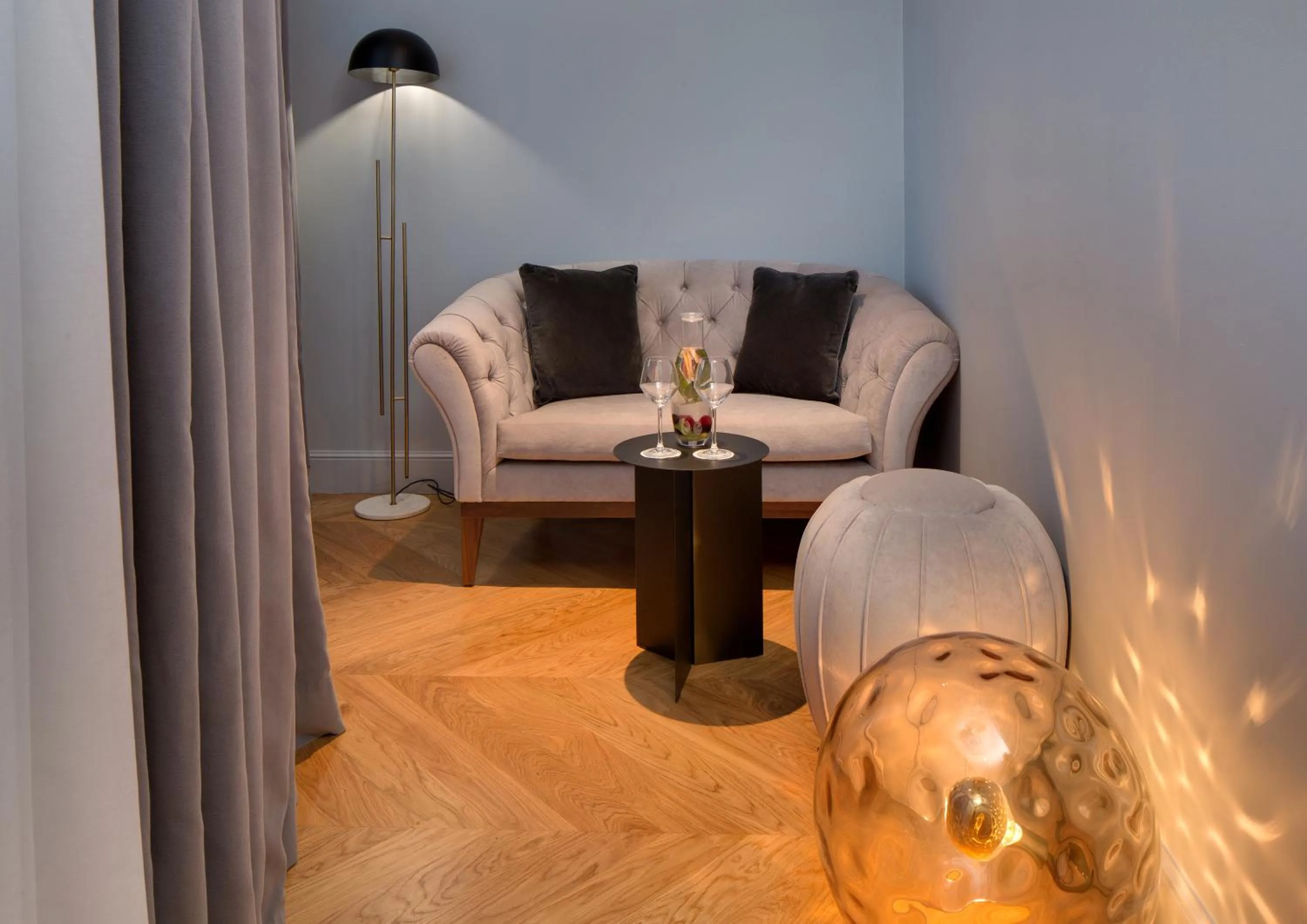 Living room in Hôtel Richer De Belleval - Relais & Châteaux