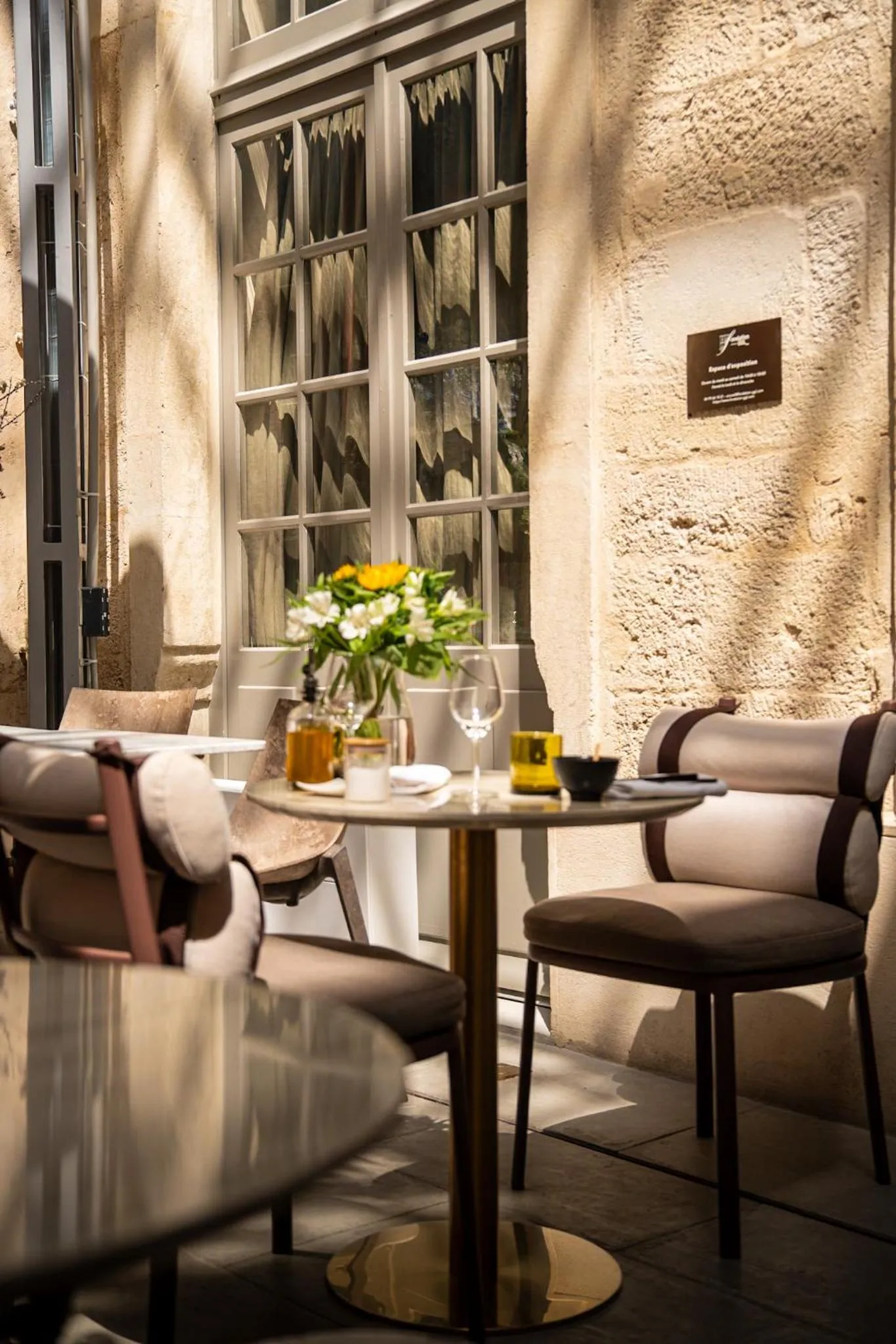 Restaurant/places to eat in Hôtel Richer De Belleval - Relais & Châteaux