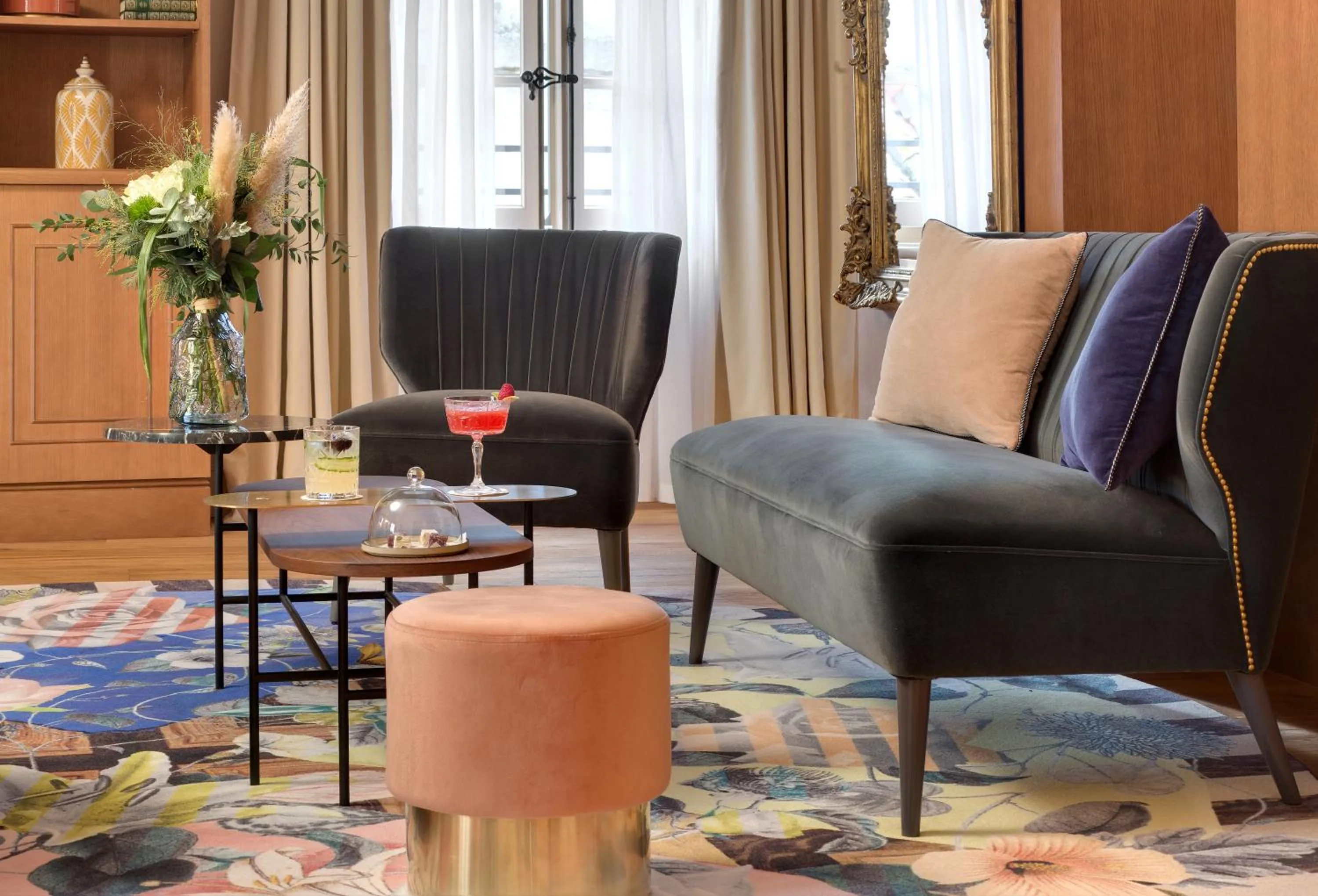 Living room in Hôtel Richer De Belleval - Relais & Châteaux