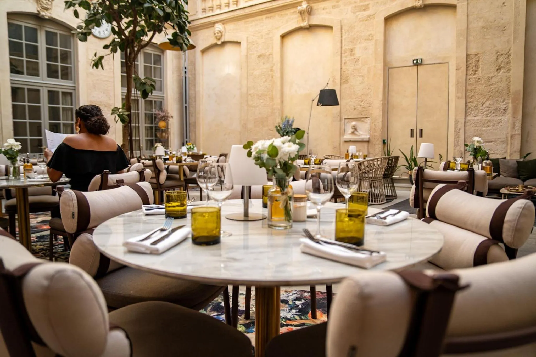 Restaurant/places to eat in Hôtel Richer De Belleval - Relais & Châteaux