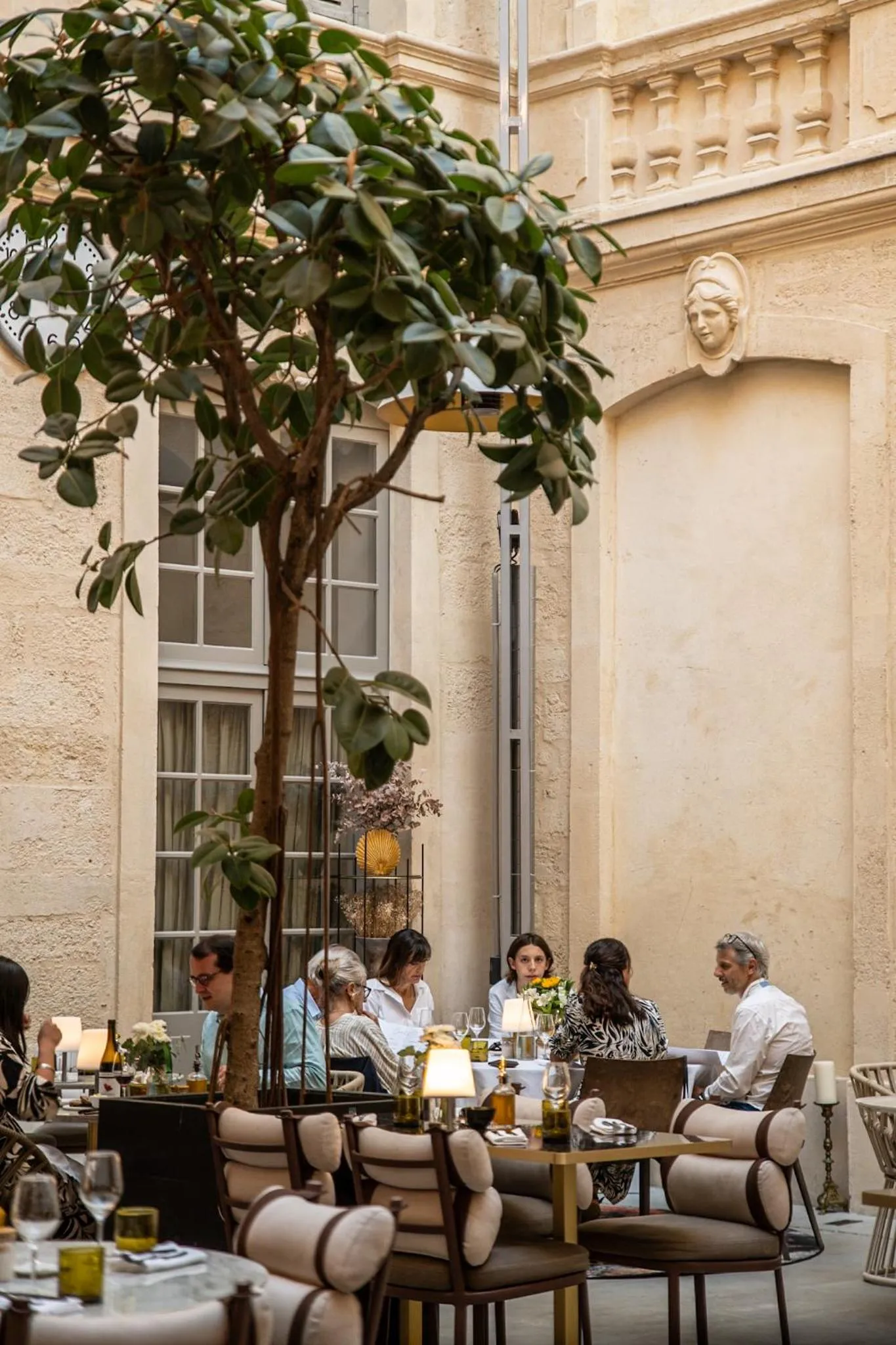 Restaurant/places to eat in Hôtel Richer De Belleval - Relais & Châteaux