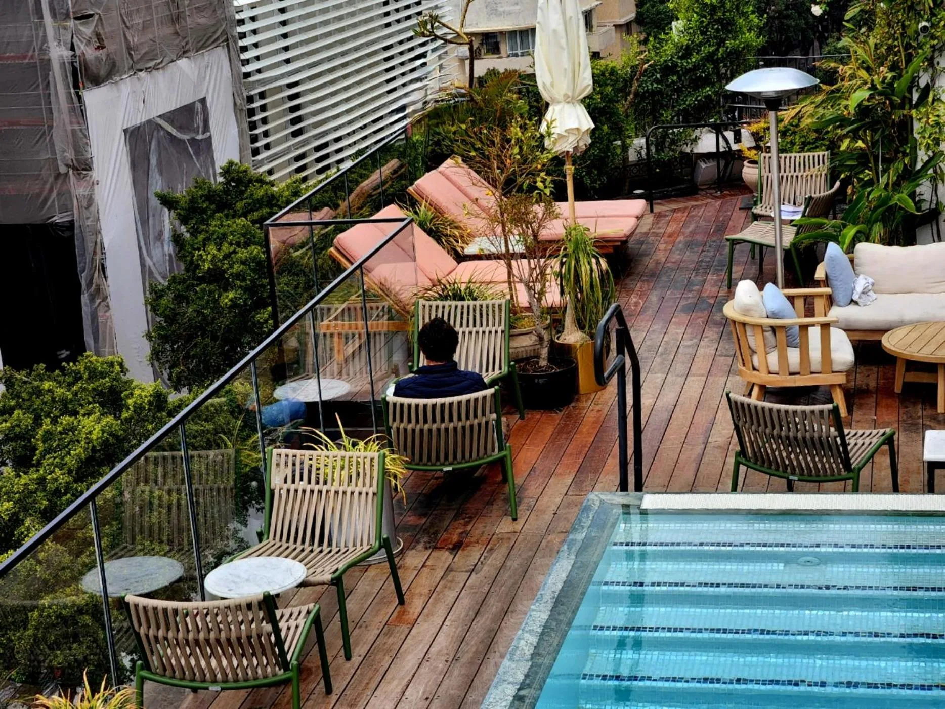Balcony/Terrace in Mayer House