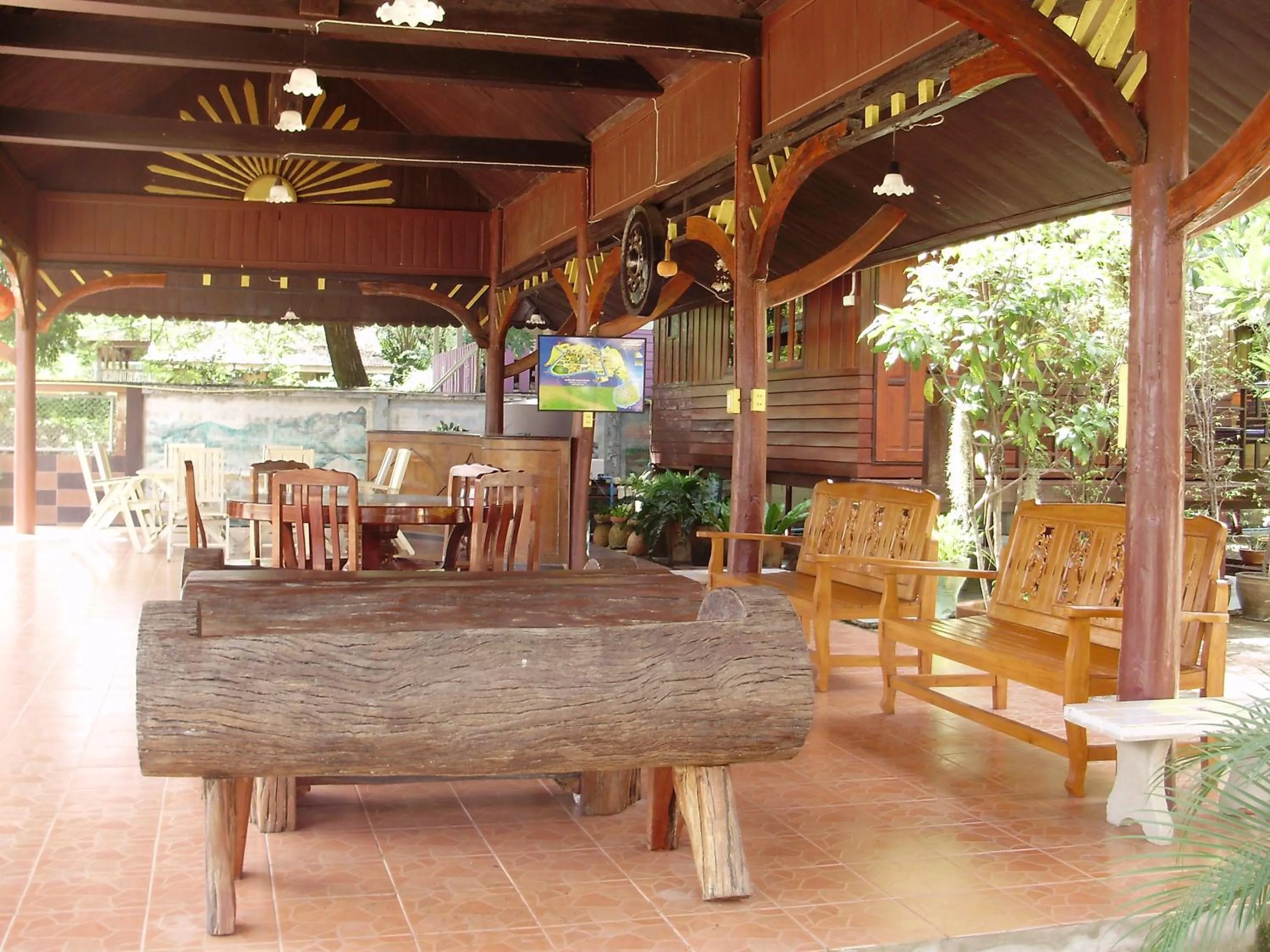 Patio in Baan Kong Homestay