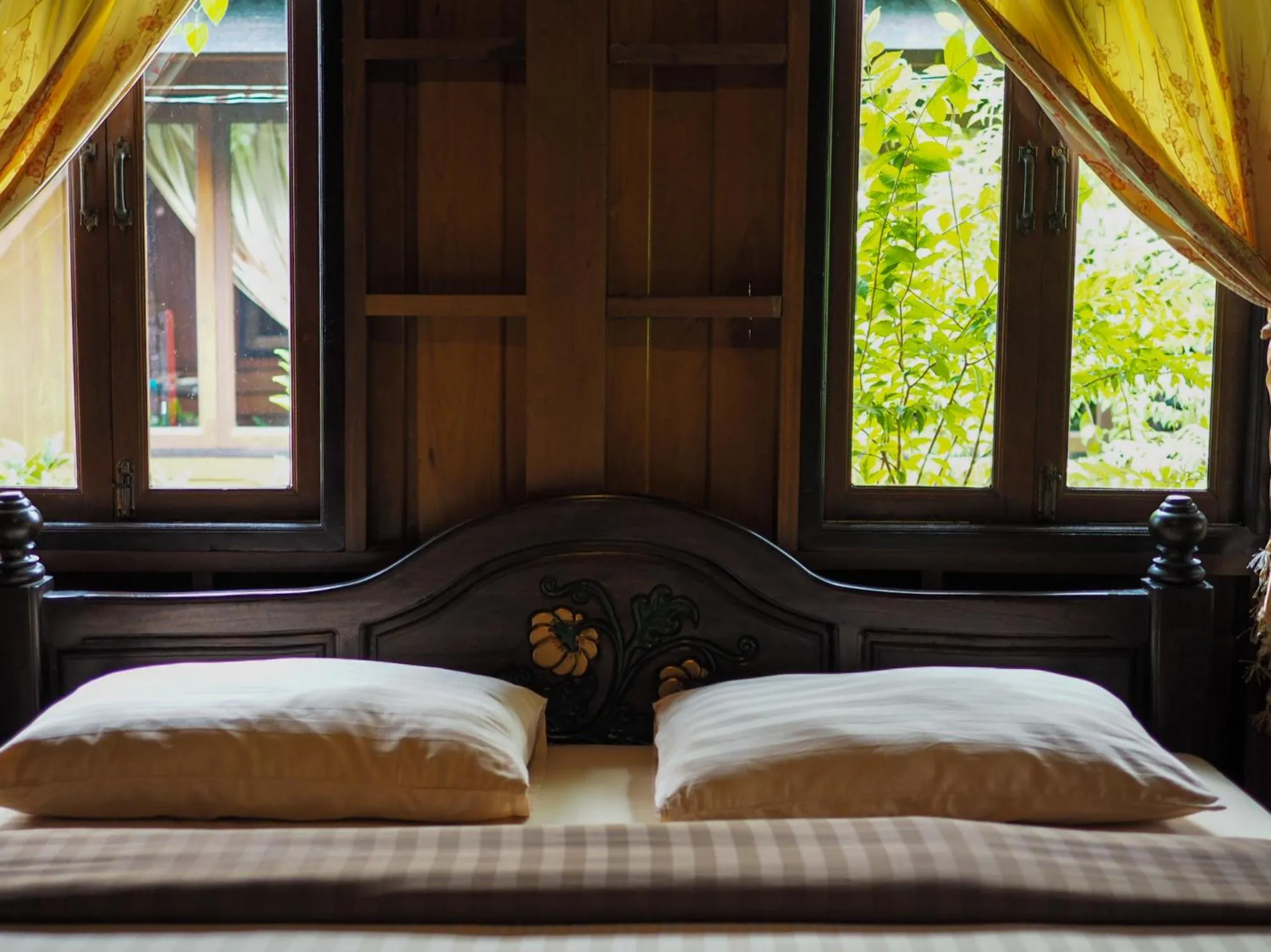 Bed in Baan Kong Homestay