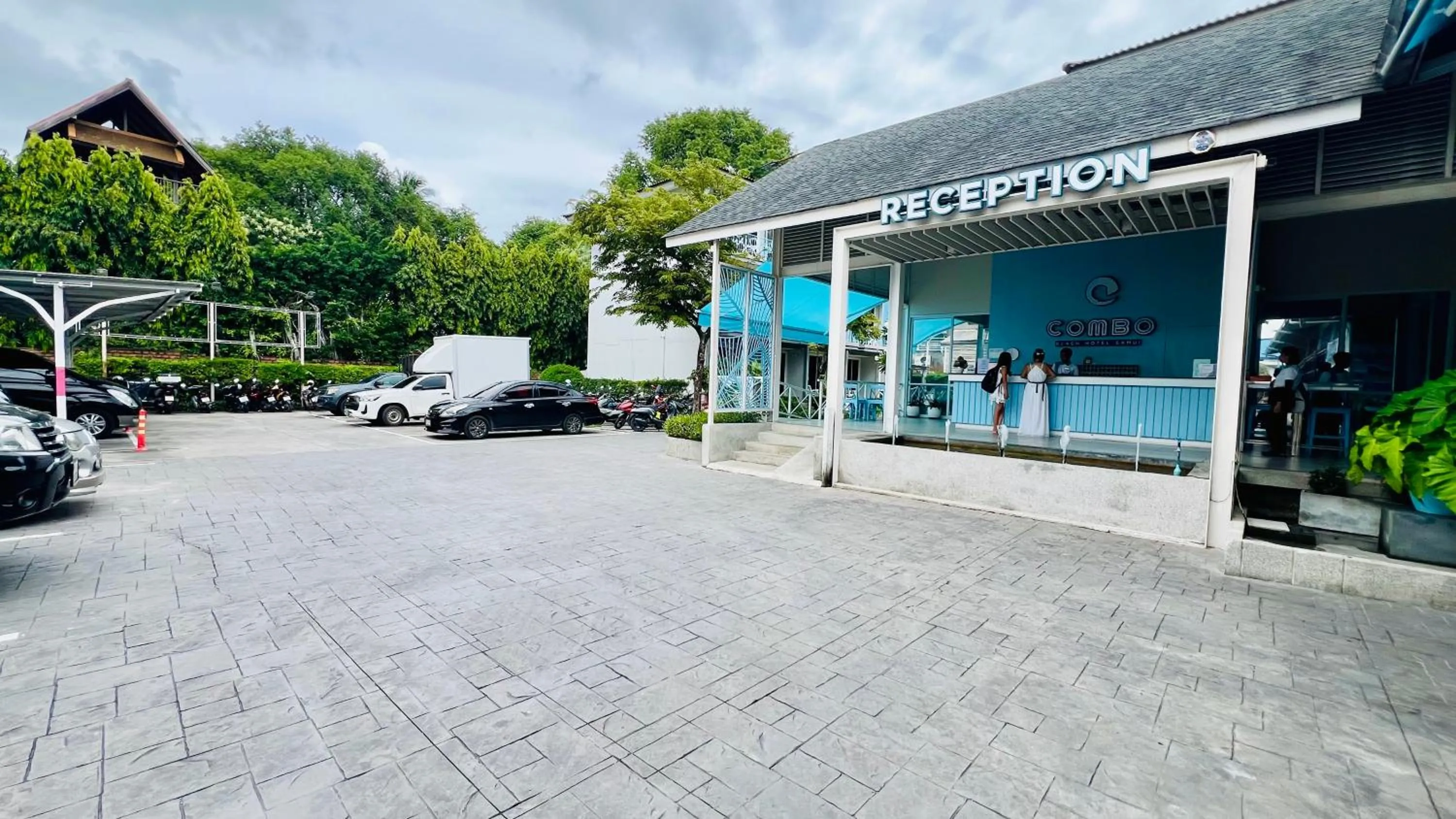 Lobby or reception in Combo Beach Hotel Samui