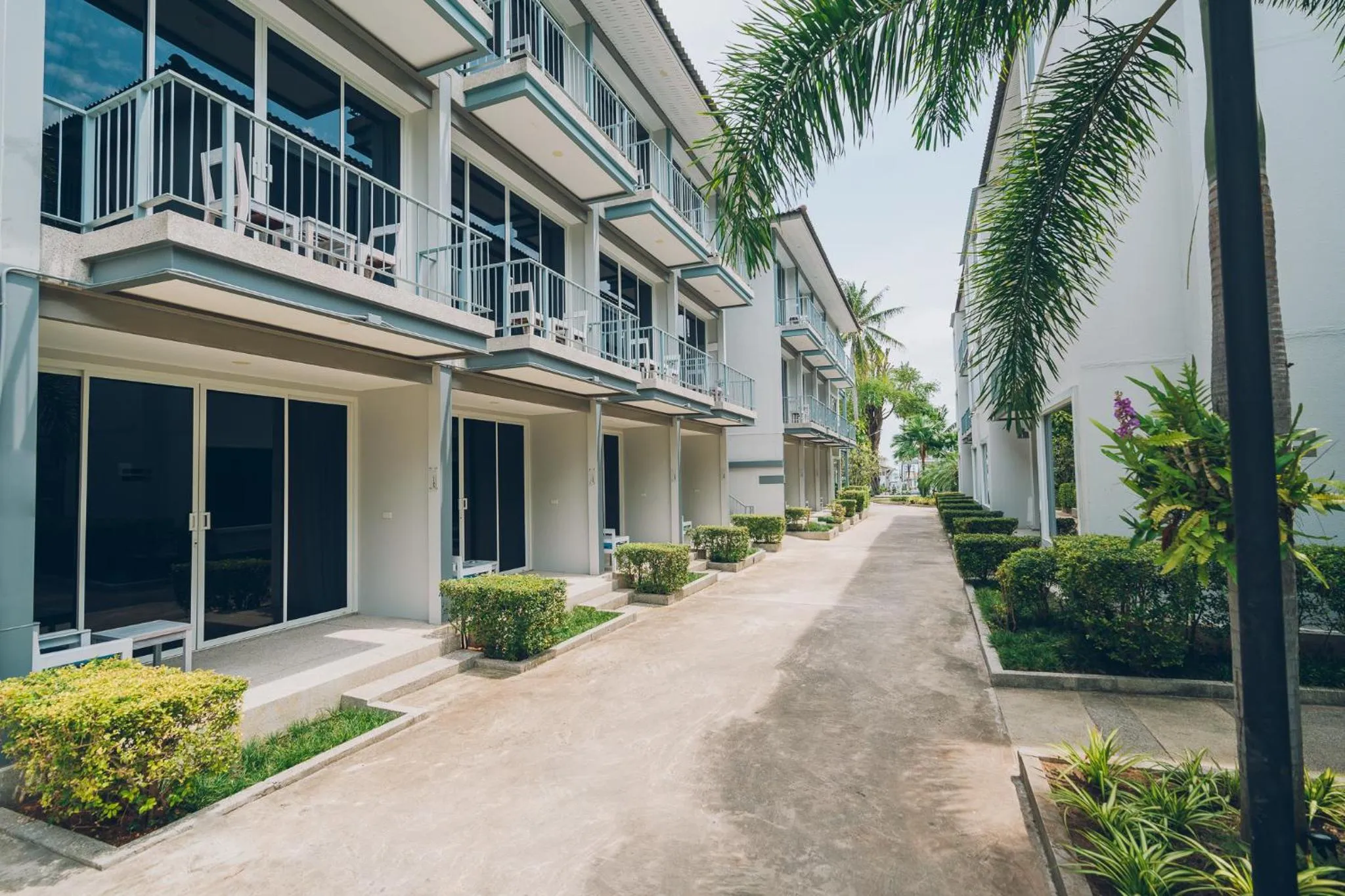 Property building in Combo Beach Hotel Samui