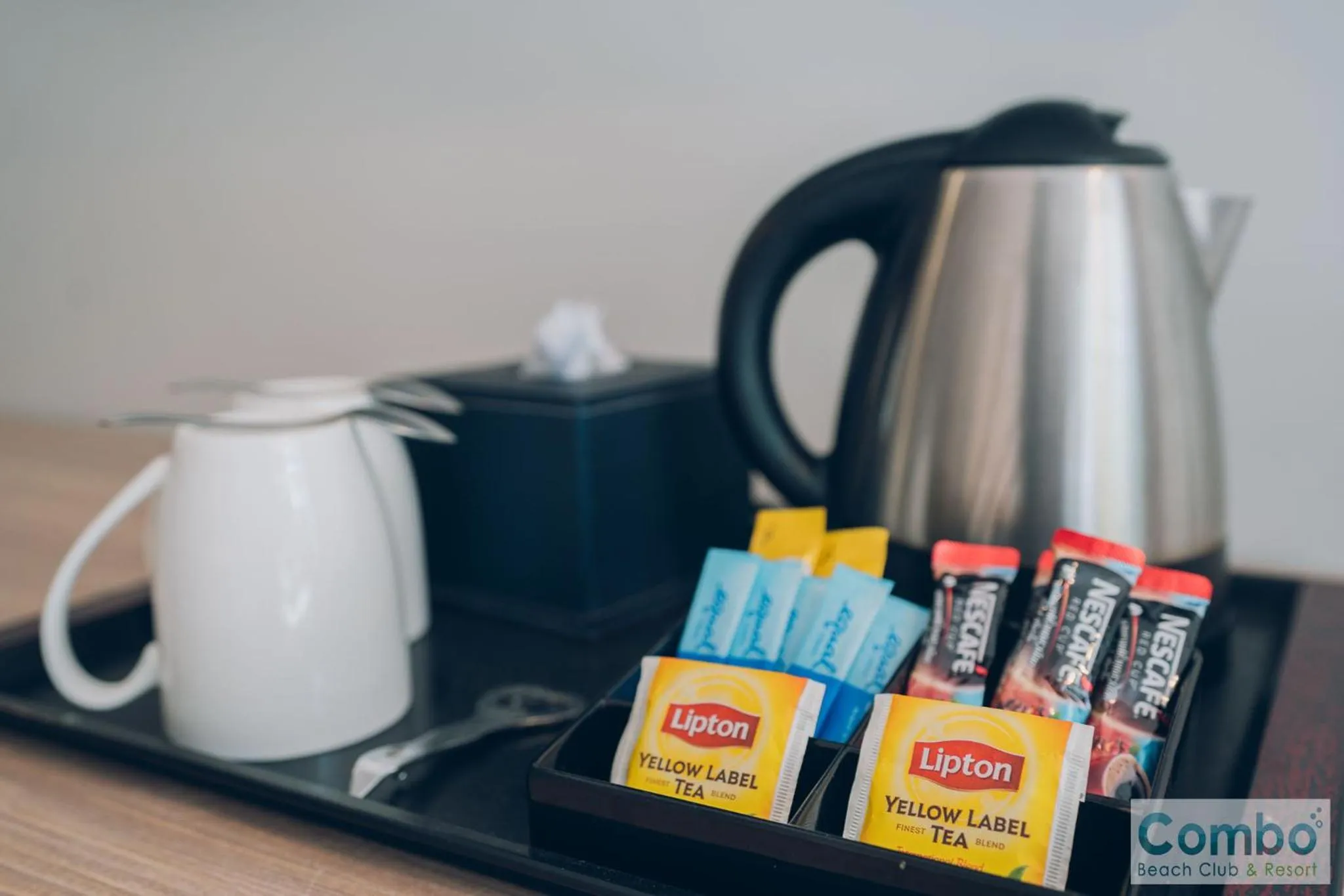 Coffee/tea facilities in Combo Beach Hotel Samui