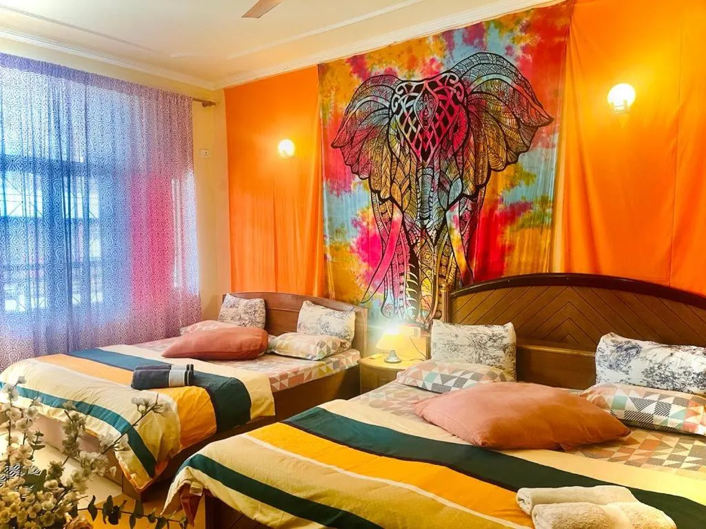 Bed in Ganga Vatika Boutique Hotel, Rishikesh