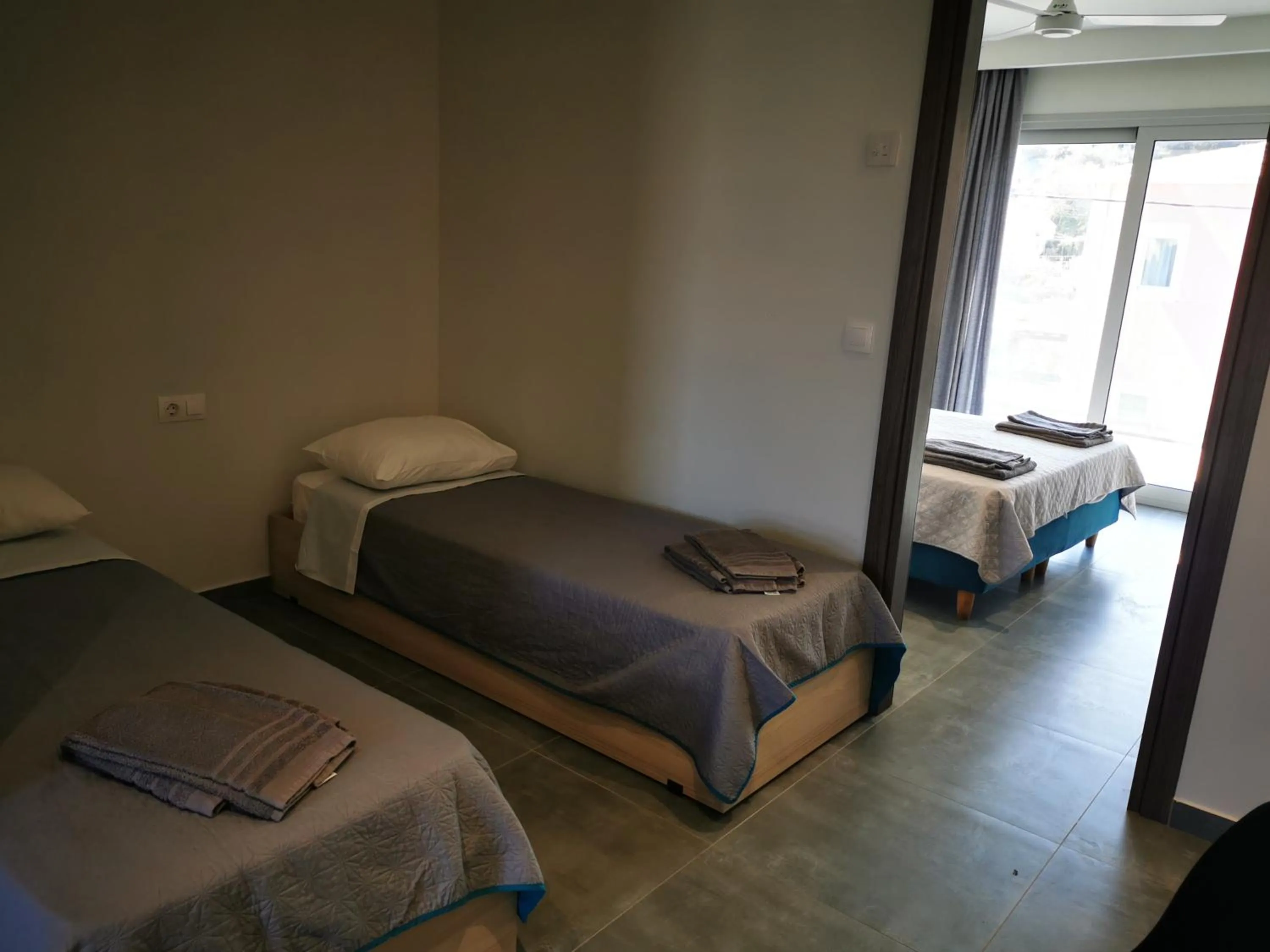 Living room in Anemona Beach apartments