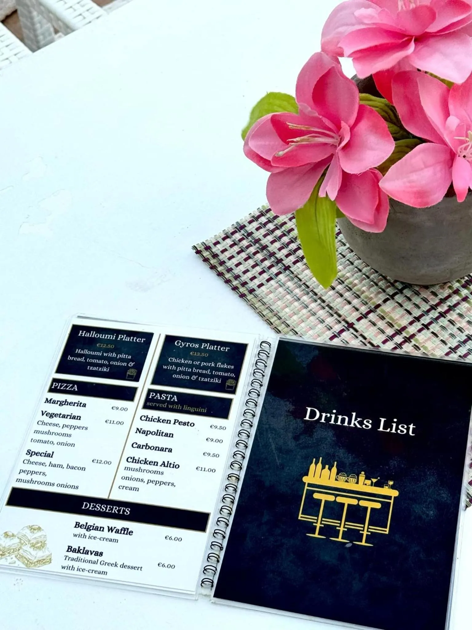 Food in Lindos Athena