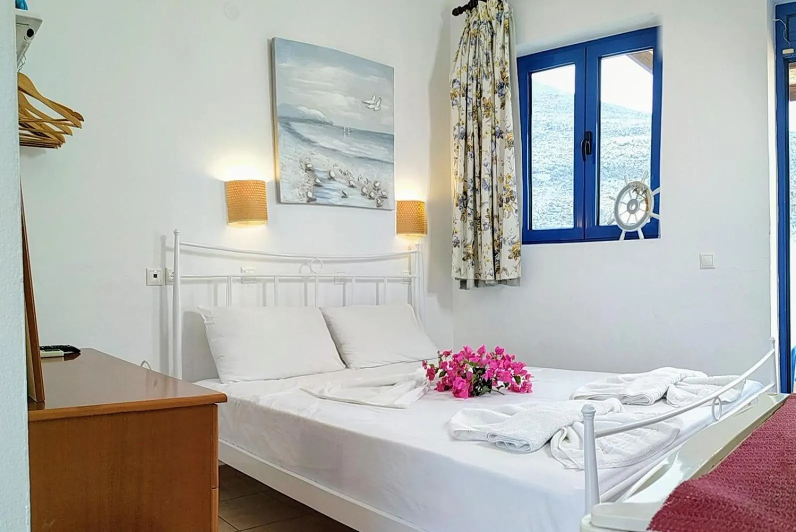 Bed in Lindos Athena