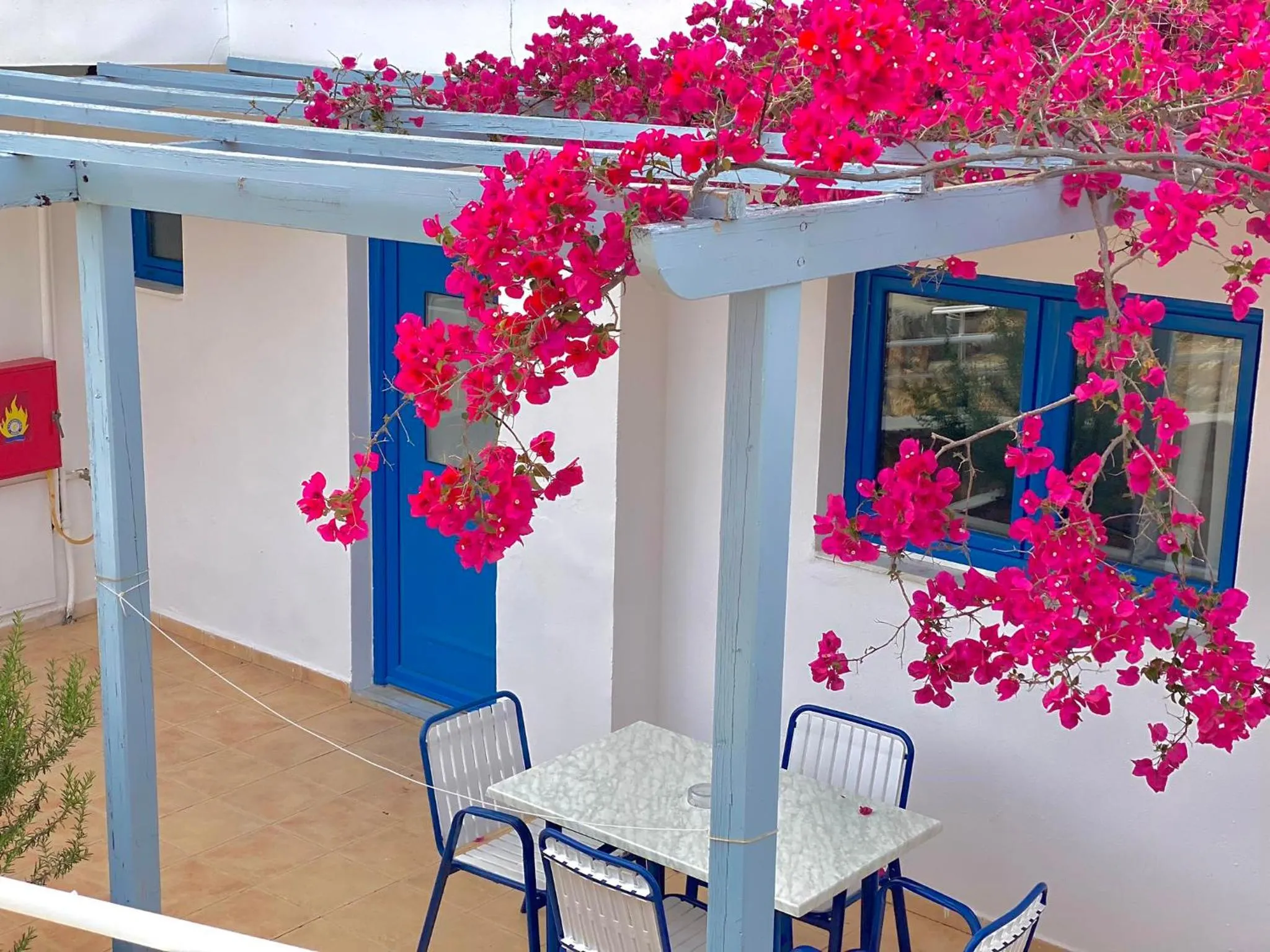 Patio in Lindos Athena