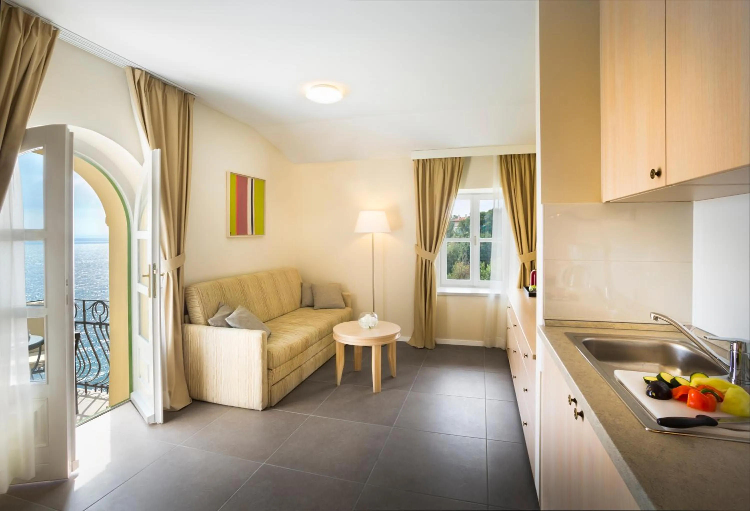 Balcony/Terrace in Apartments Belvedere - Liburnia