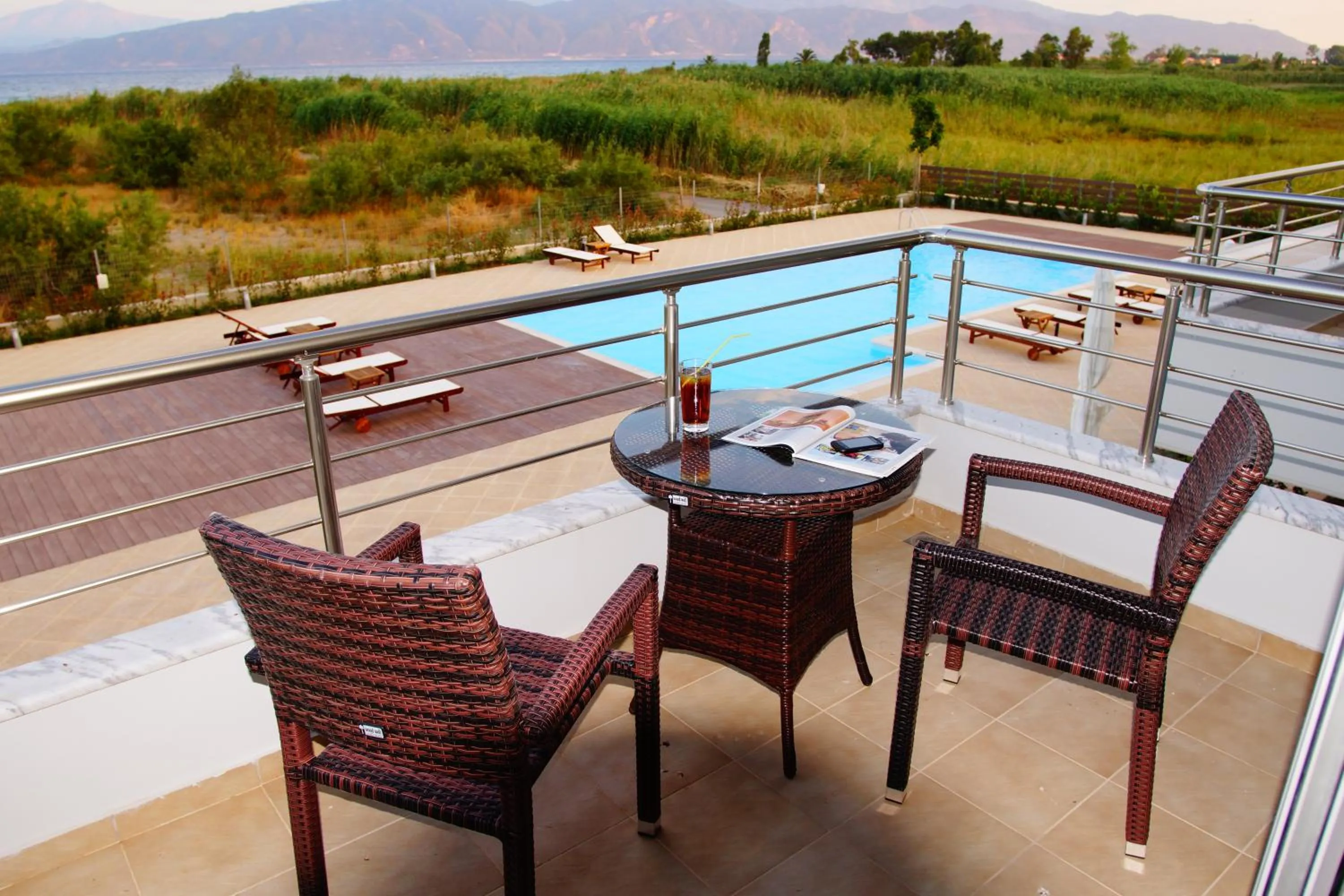 Balcony/Terrace in Cavos Fokidos