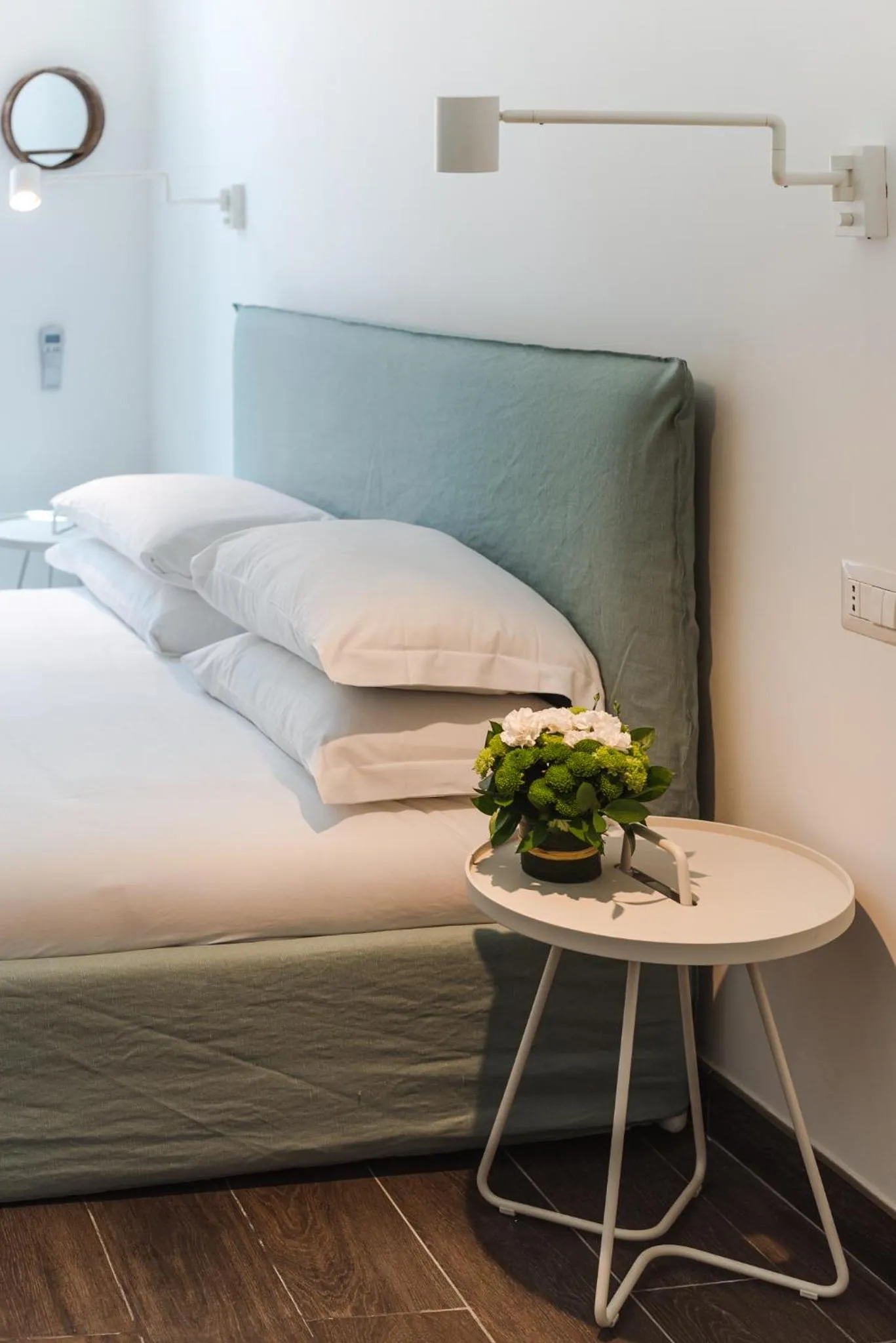 Decorative detail, Bed in Nikis Collection Navona