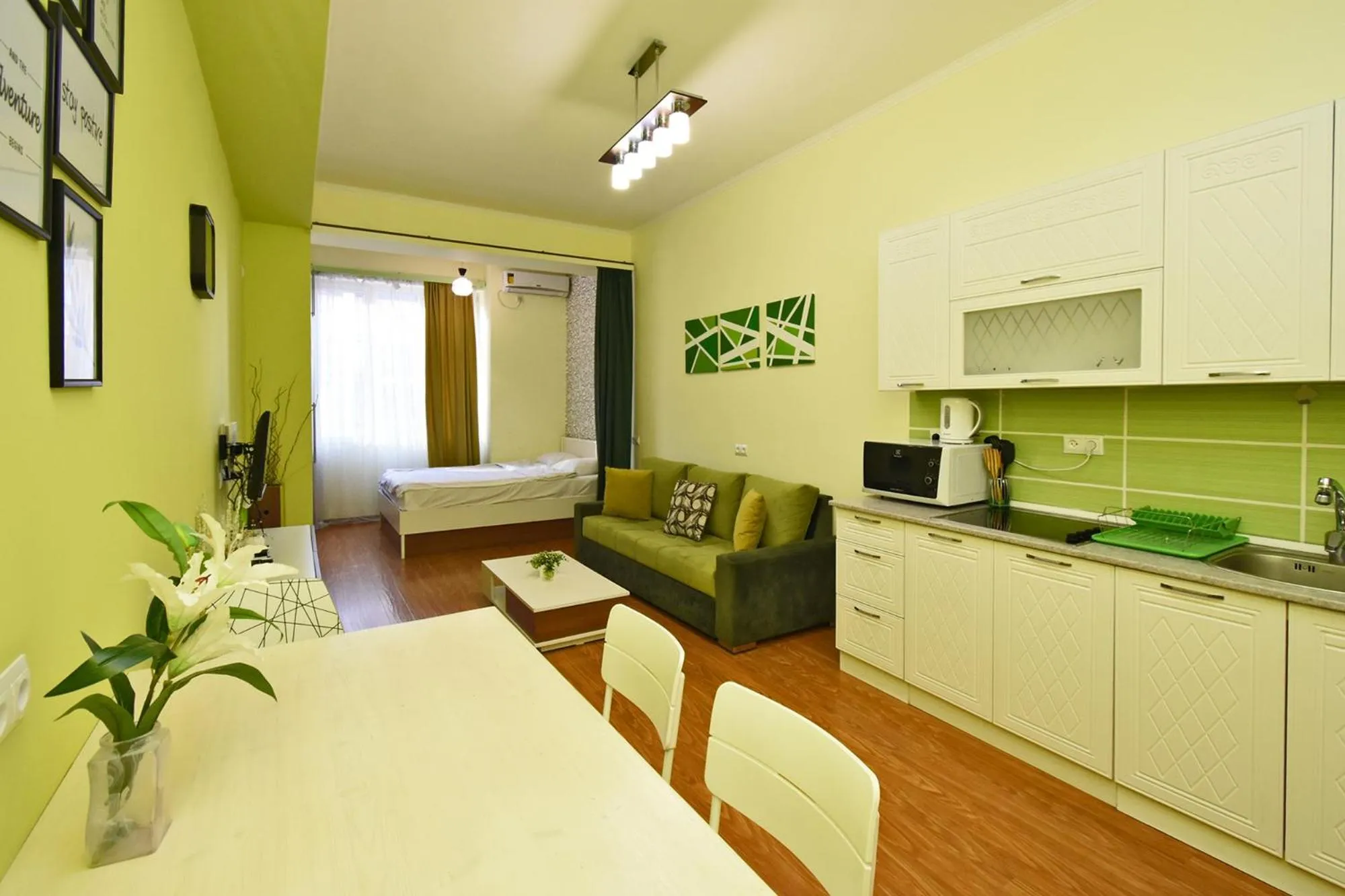 Kitchen or kitchenette in Umba Apartment N6 - new building