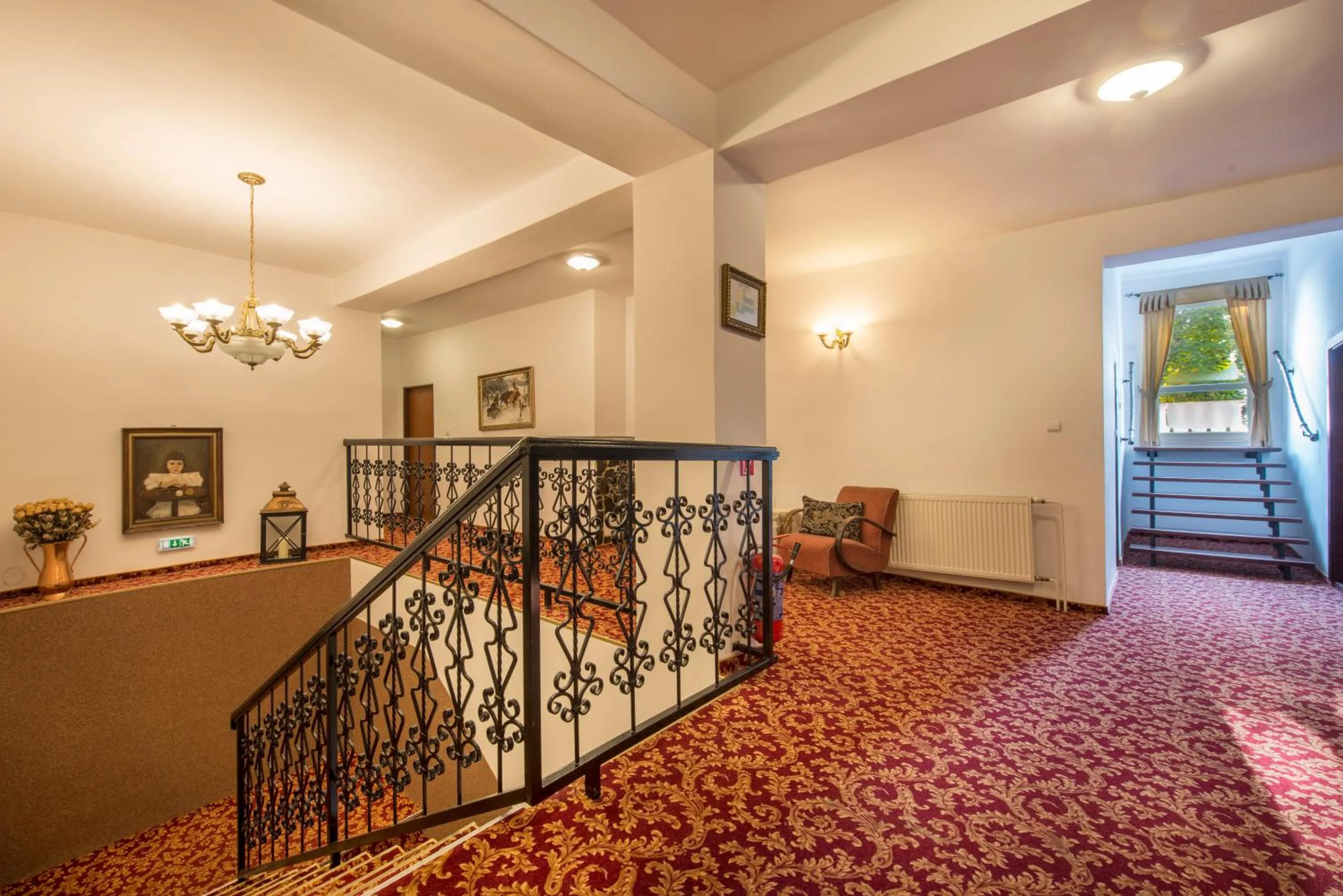 Lobby or reception in Svatojansky Kastiel