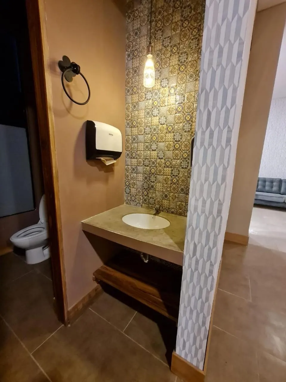 Bathroom in Casa Hotel Bremen