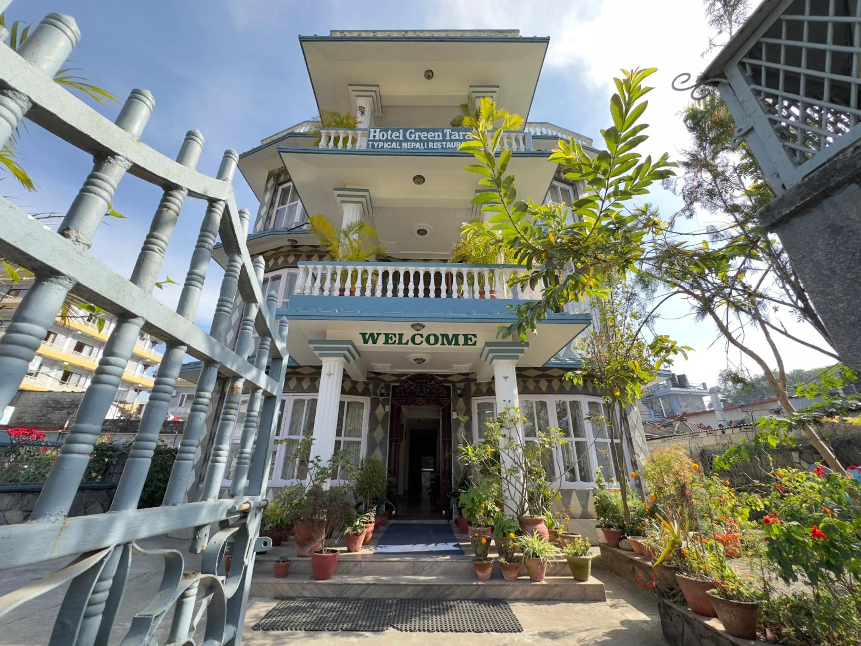 Property building in Green Tara Hotel