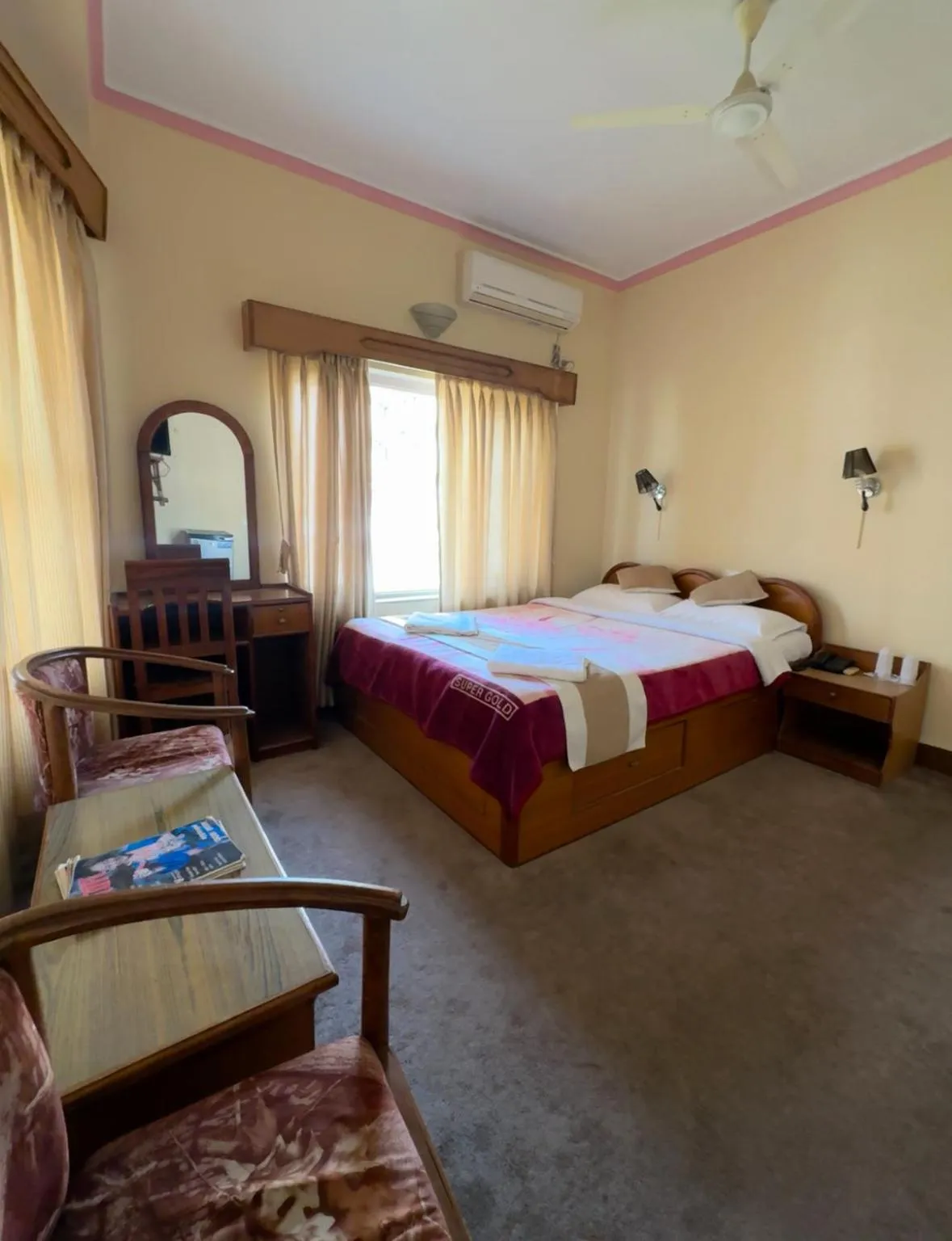 Bed in Green Tara Hotel