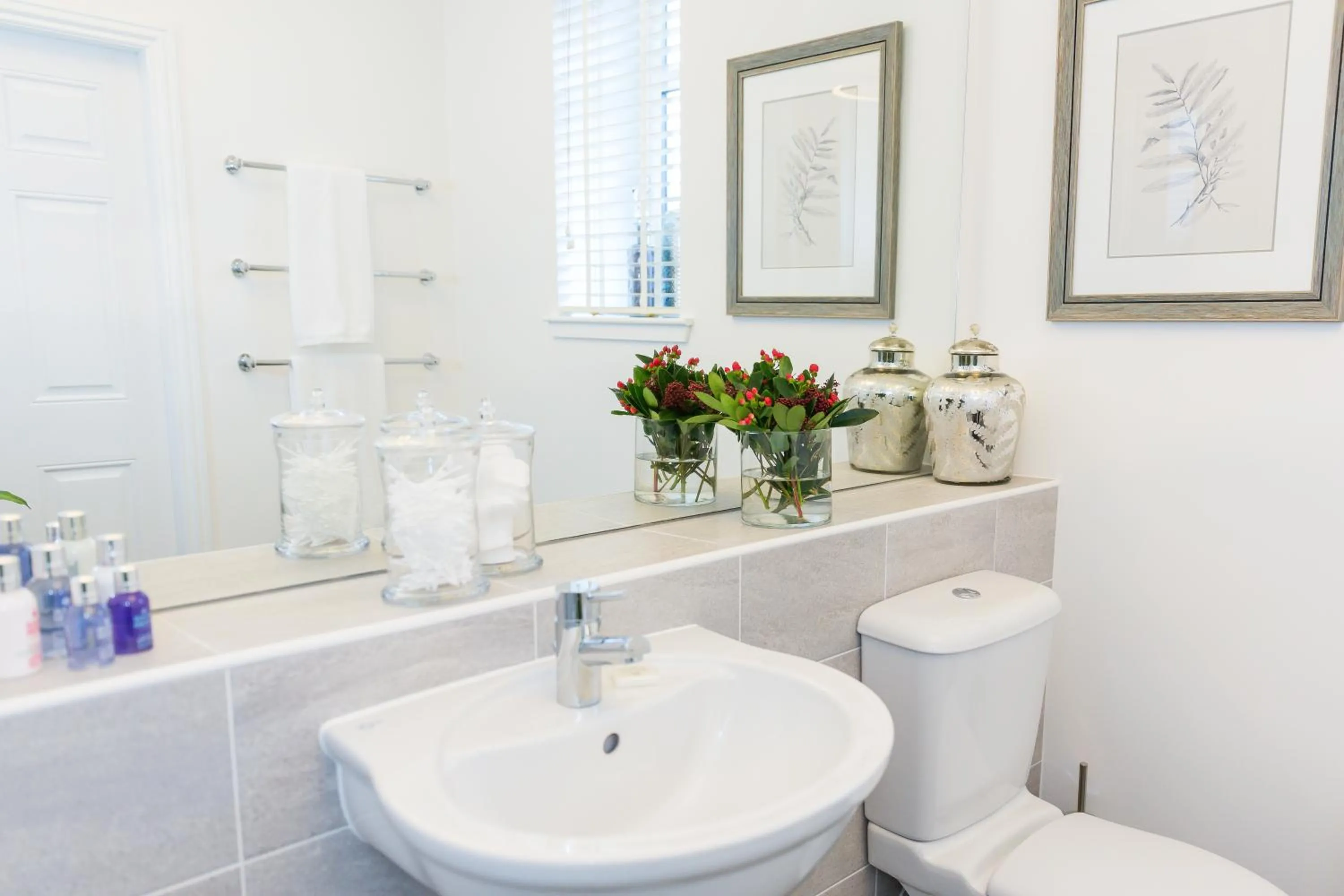 Bathroom in Town and Country Charleston Apartments