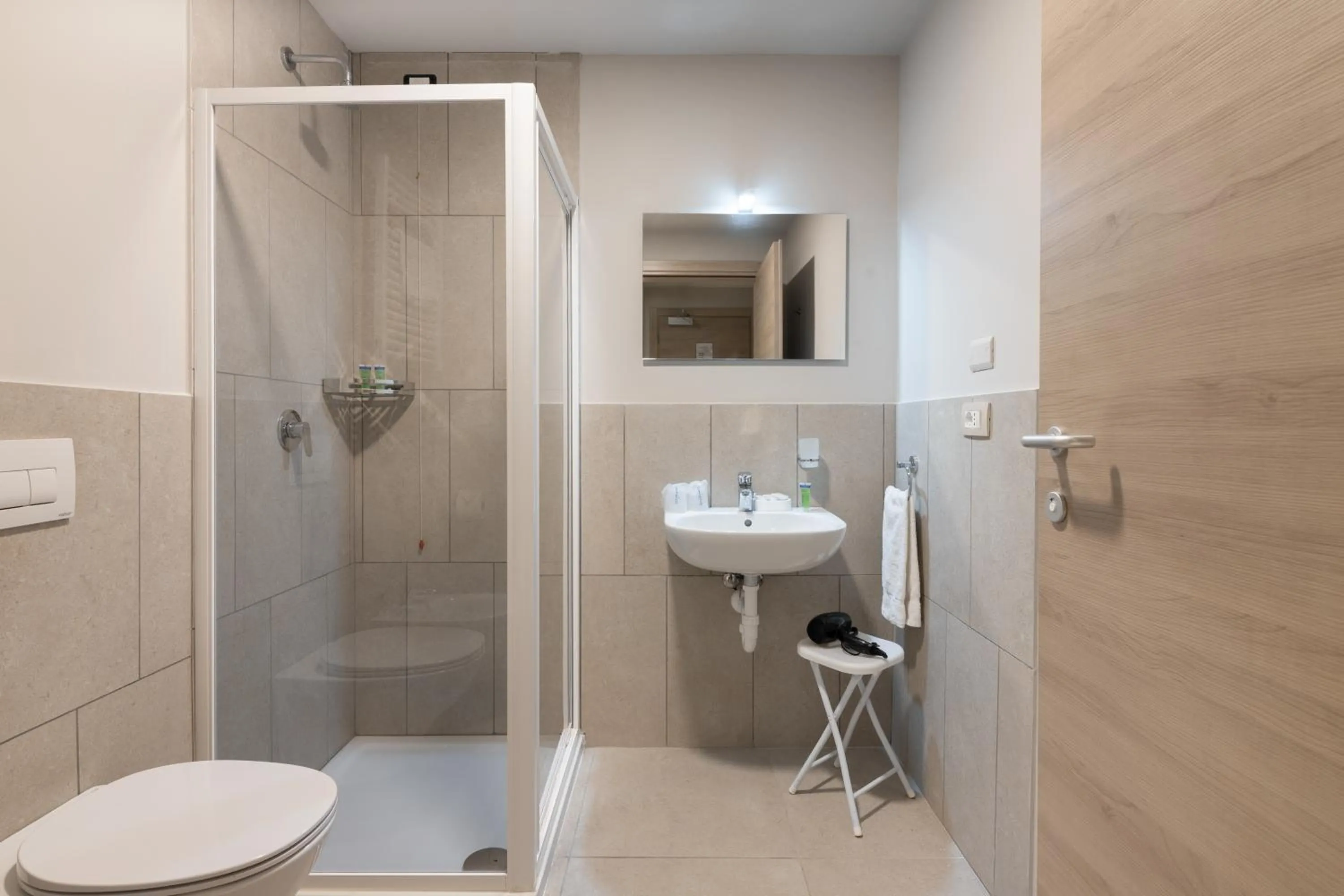 Shower in Camplus Regio Parco