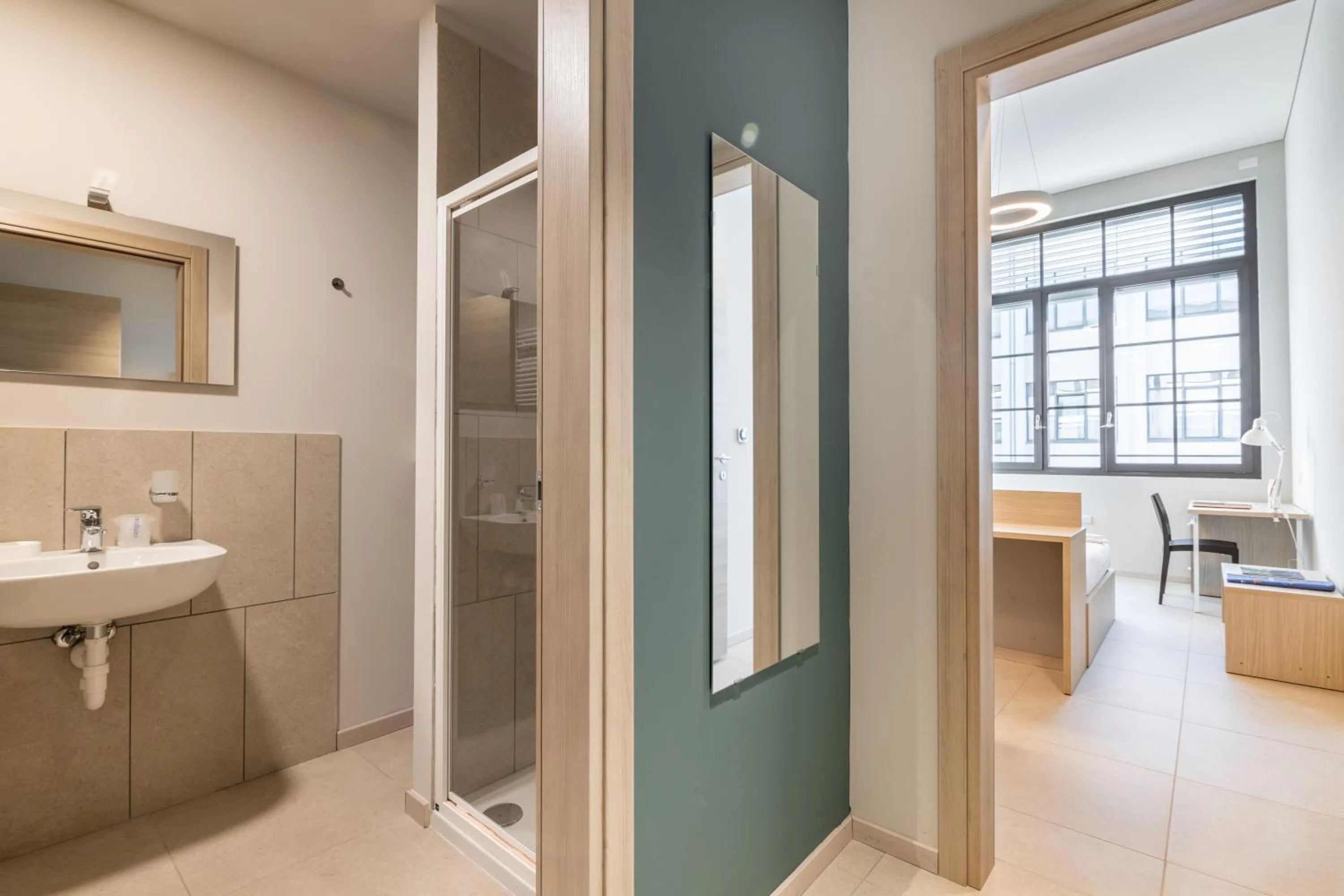 Shower in Camplus Regio Parco