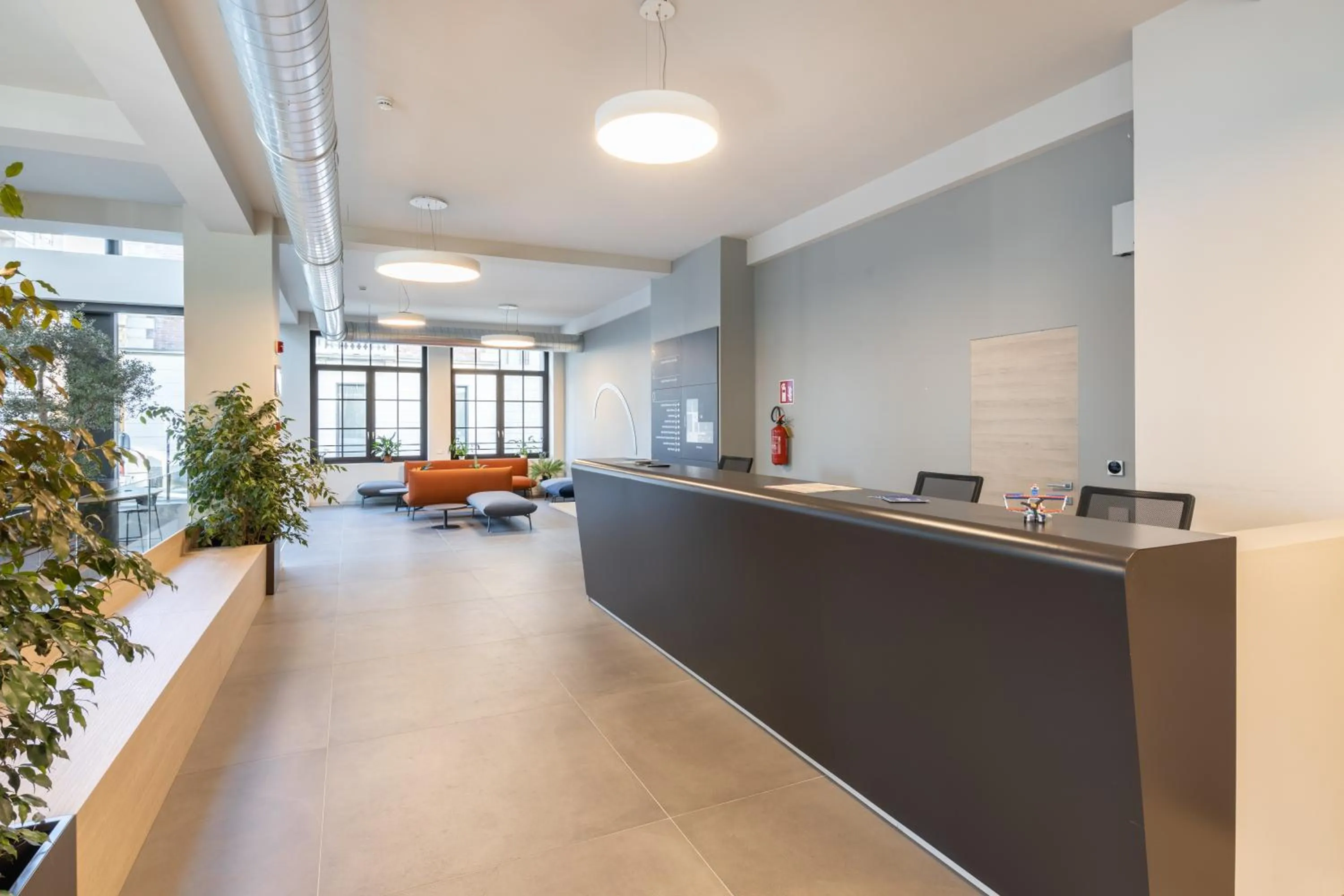 Lobby or reception in Camplus Regio Parco