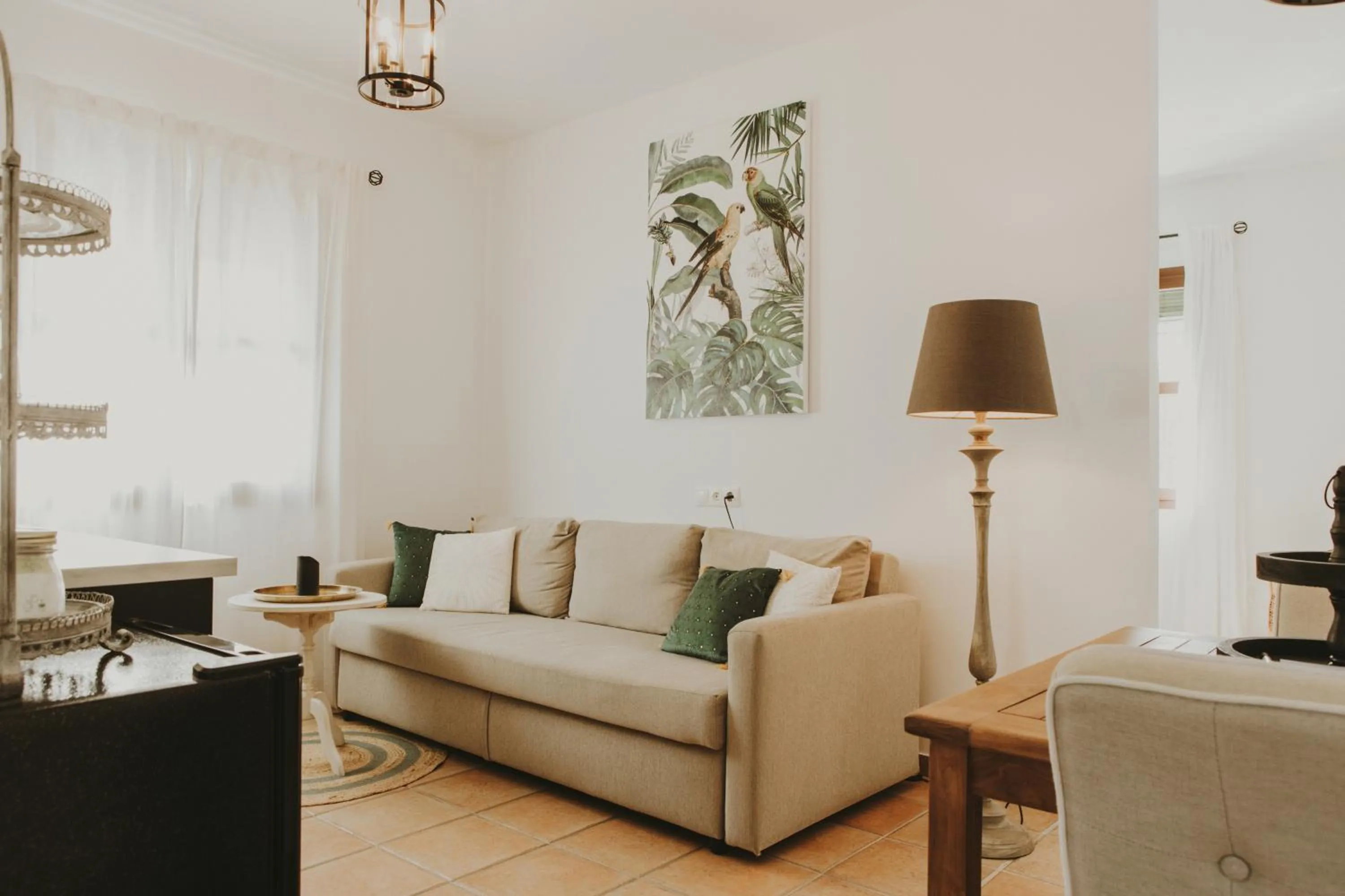 Living room in Hacienda el Tarajal