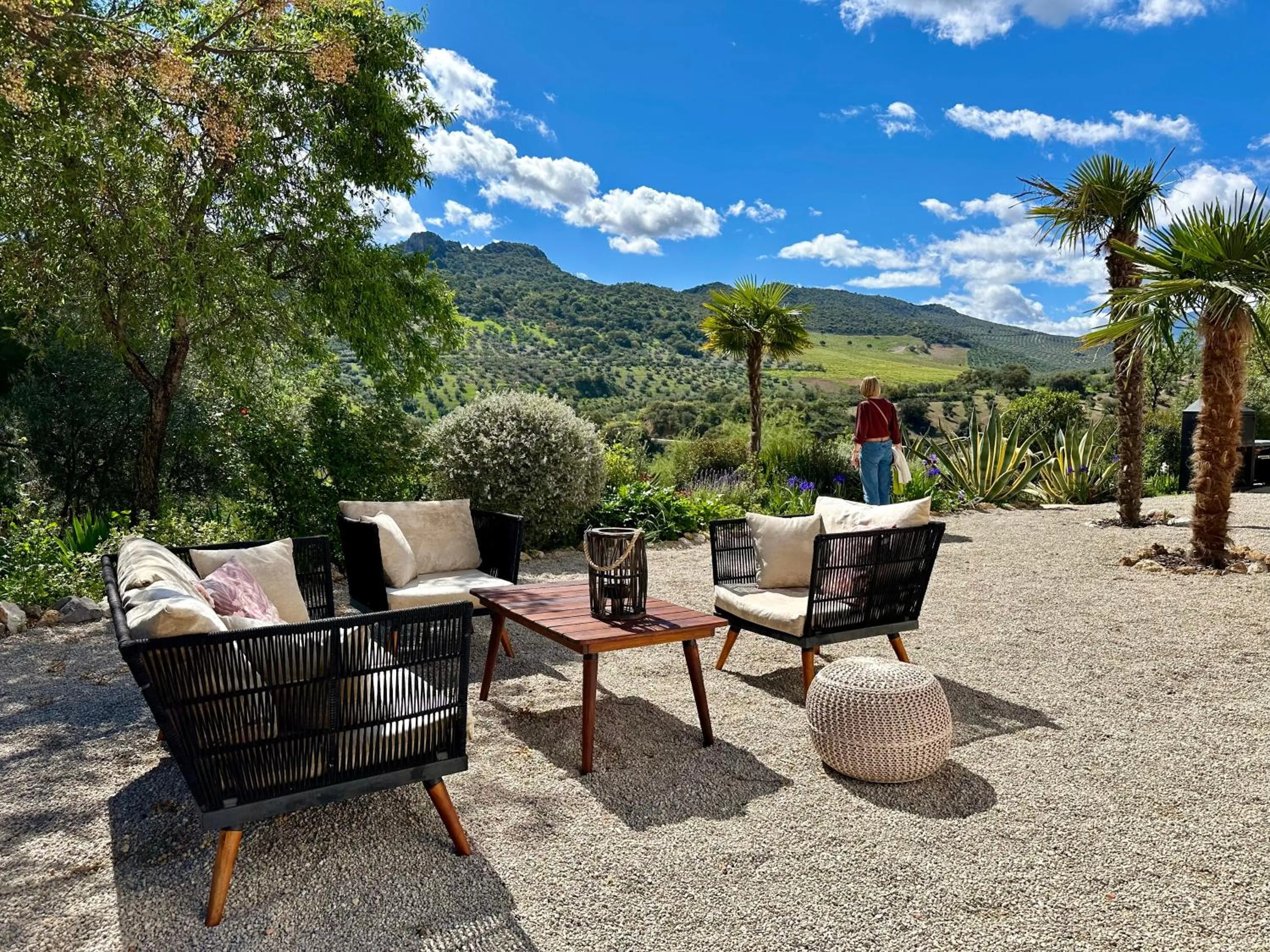Garden in Hacienda el Tarajal